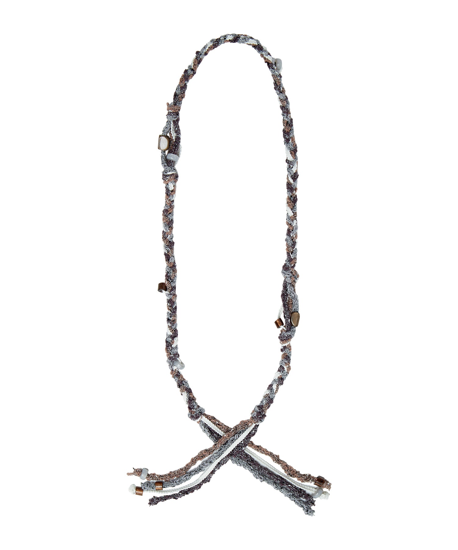 Boho Beaded Braided Waist Belt