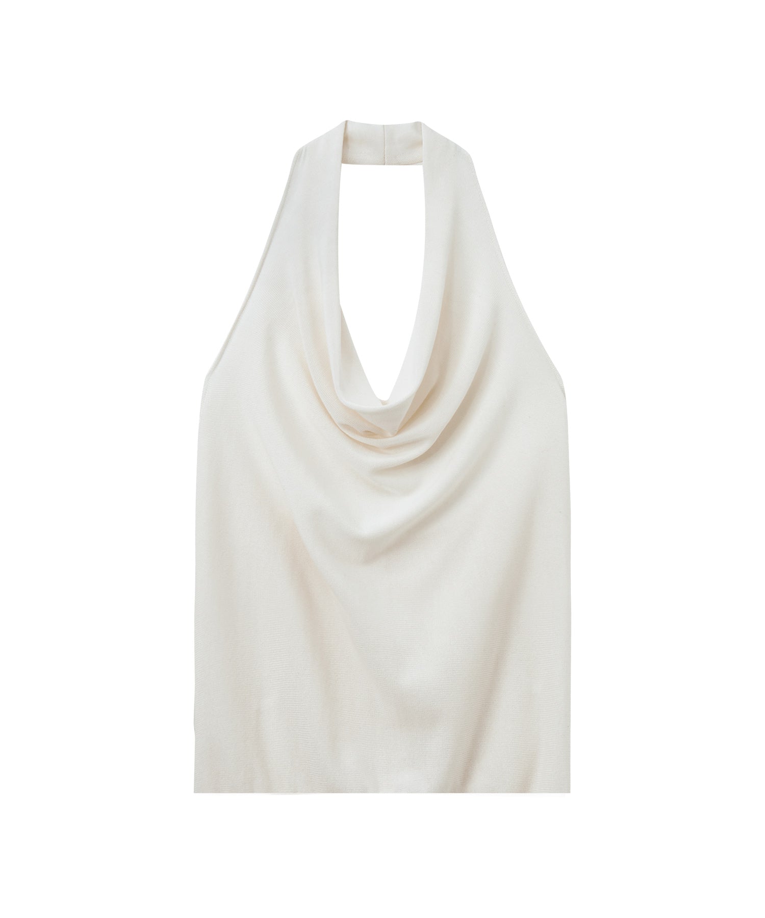 Drape Neck Halter Top