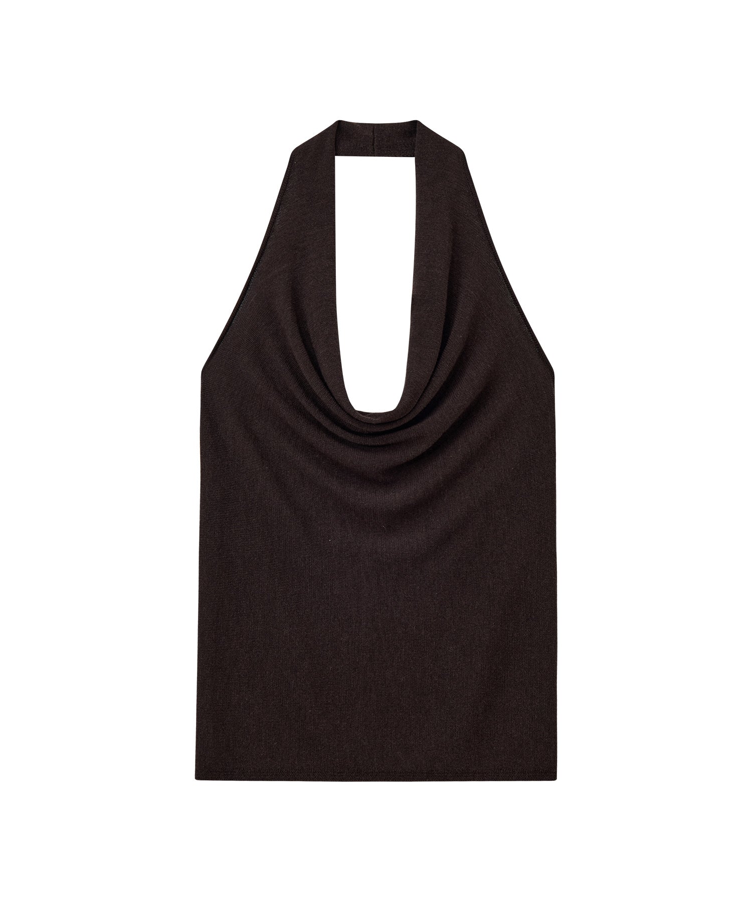 Drape Neck Halter Top