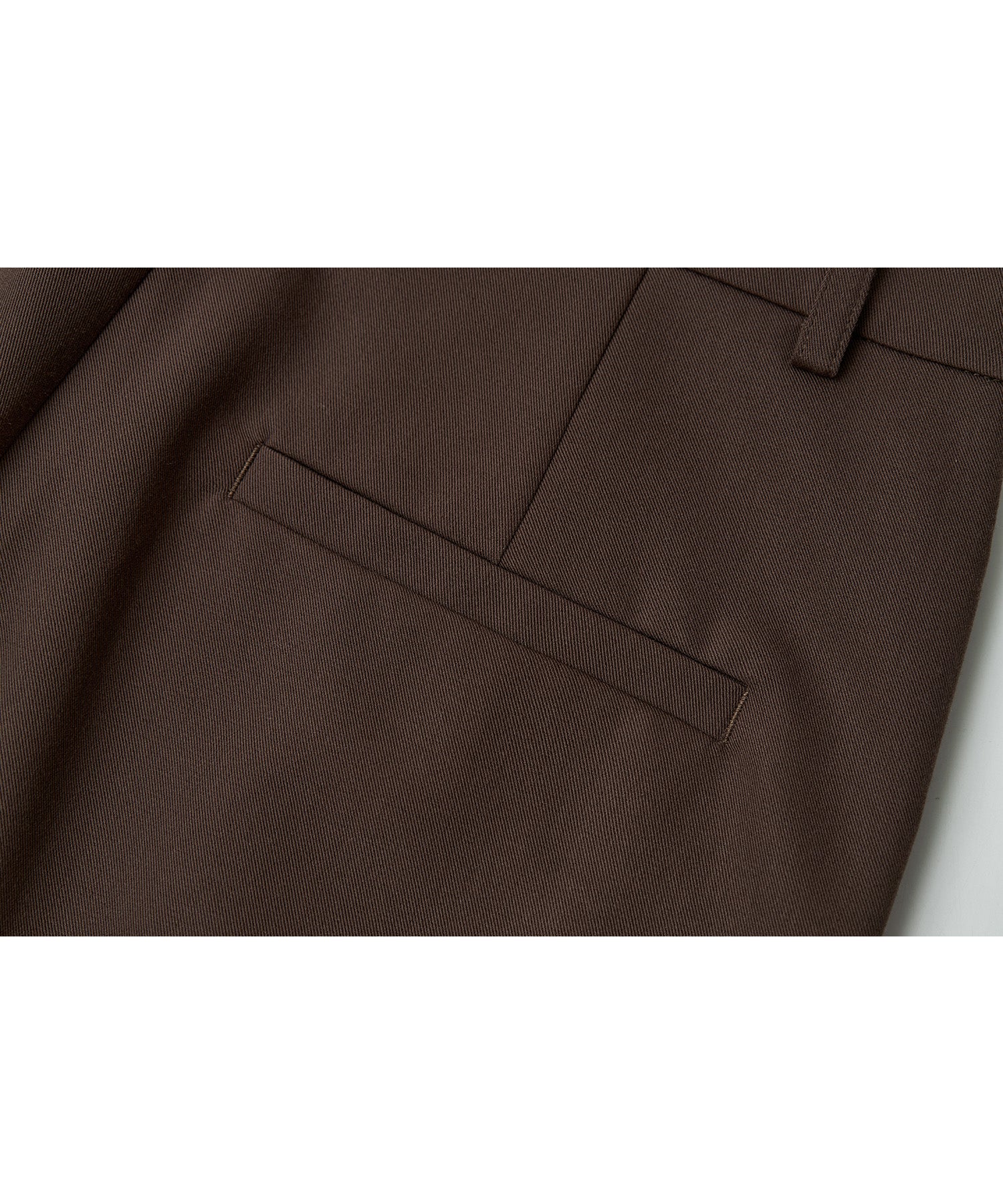 Accordion Pleat Wide-Leg Trousers