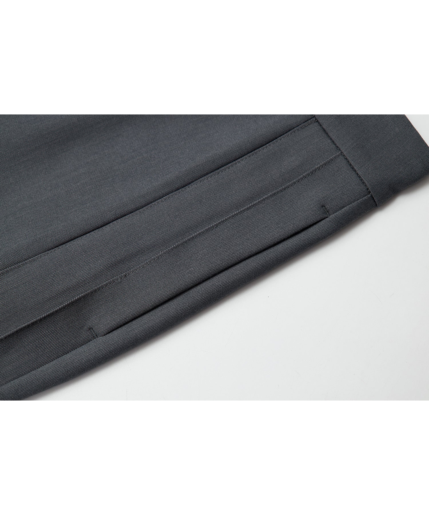 Accordion Pleat Wide-Leg Trousers