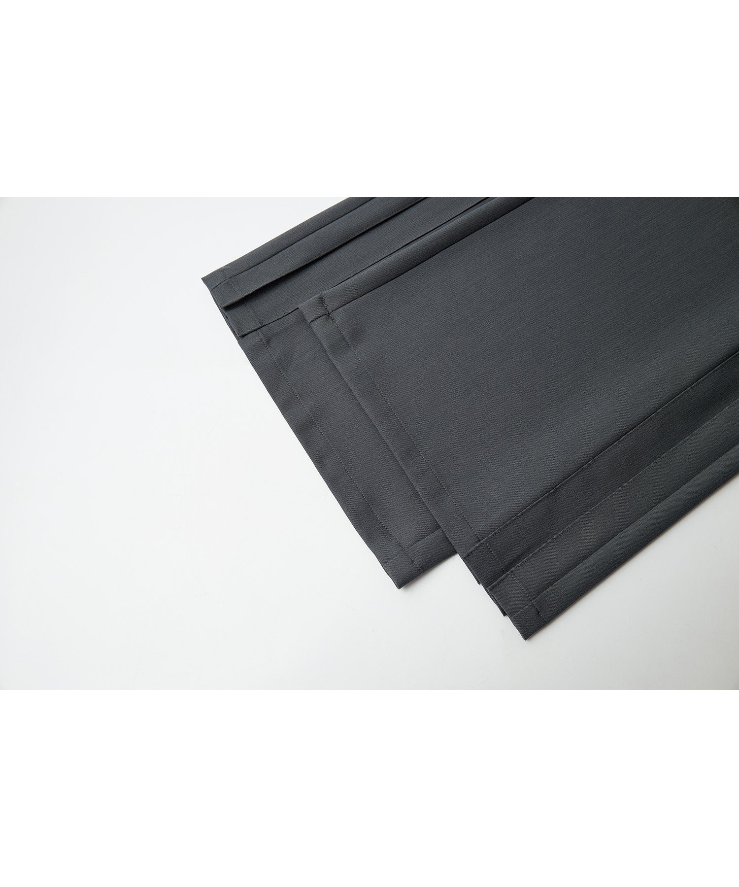 Accordion Pleat Wide-Leg Trousers