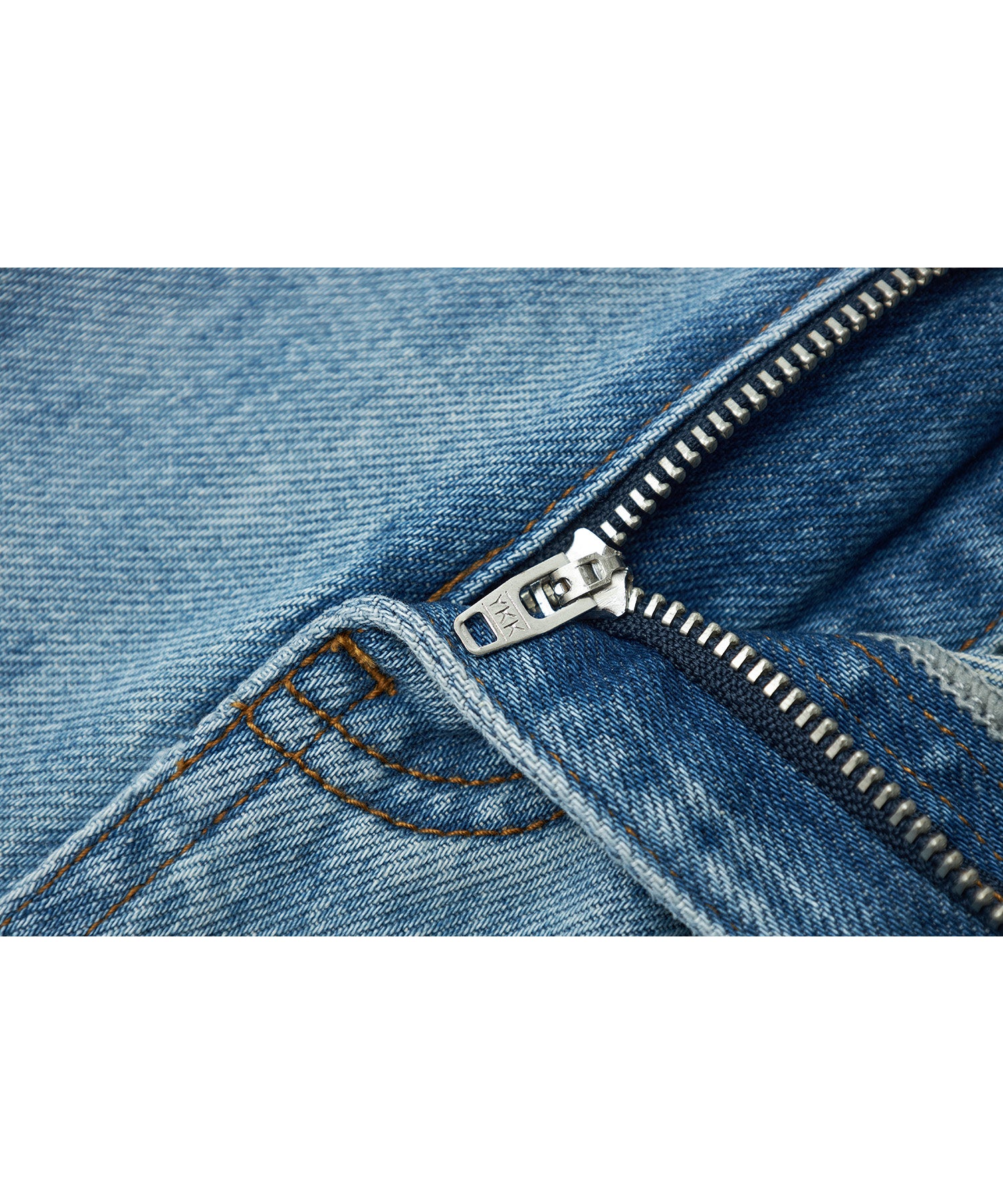 Gradient Rhinestone Wide-Leg Jeans
