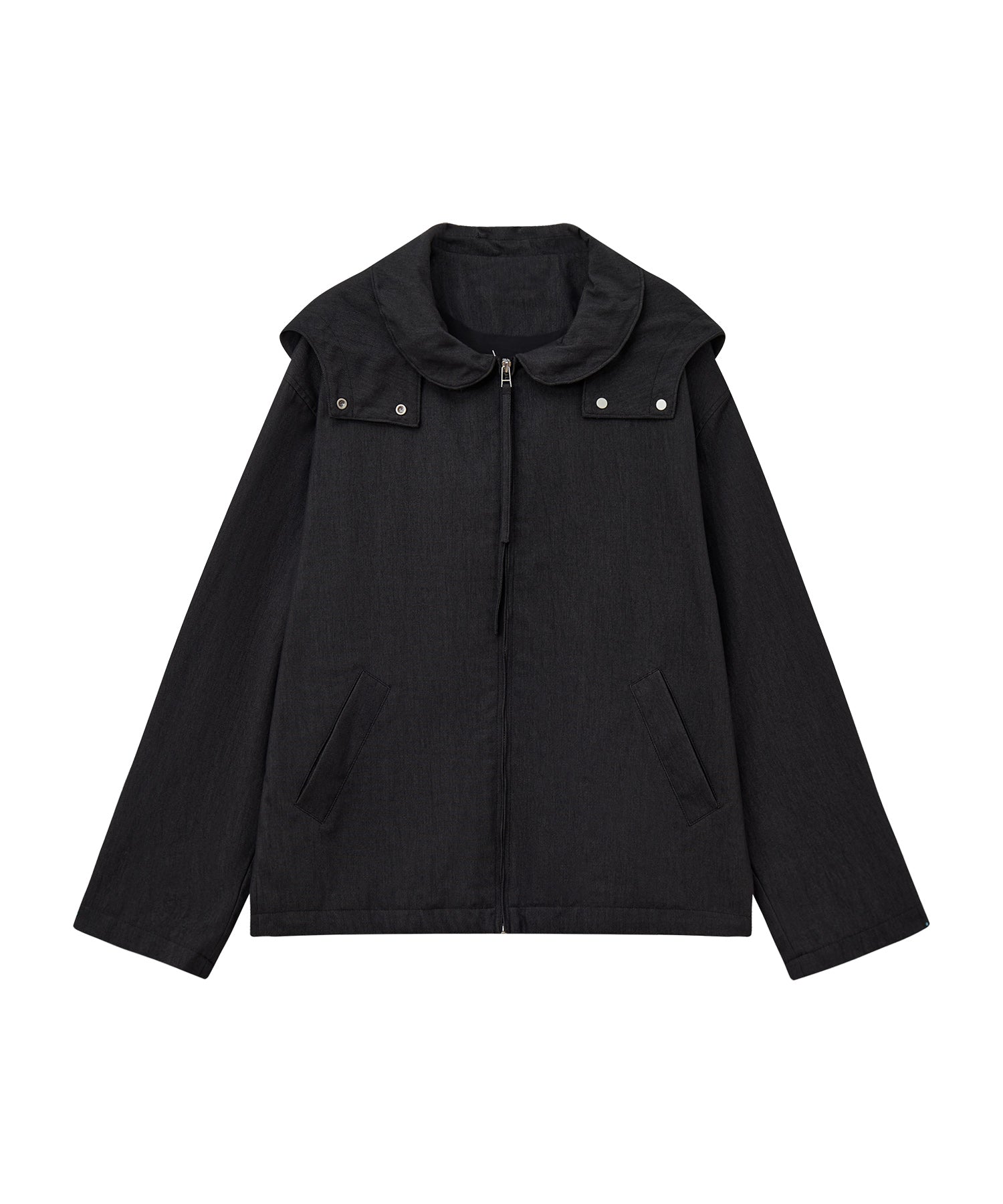 Frill-Collar Short Jacket