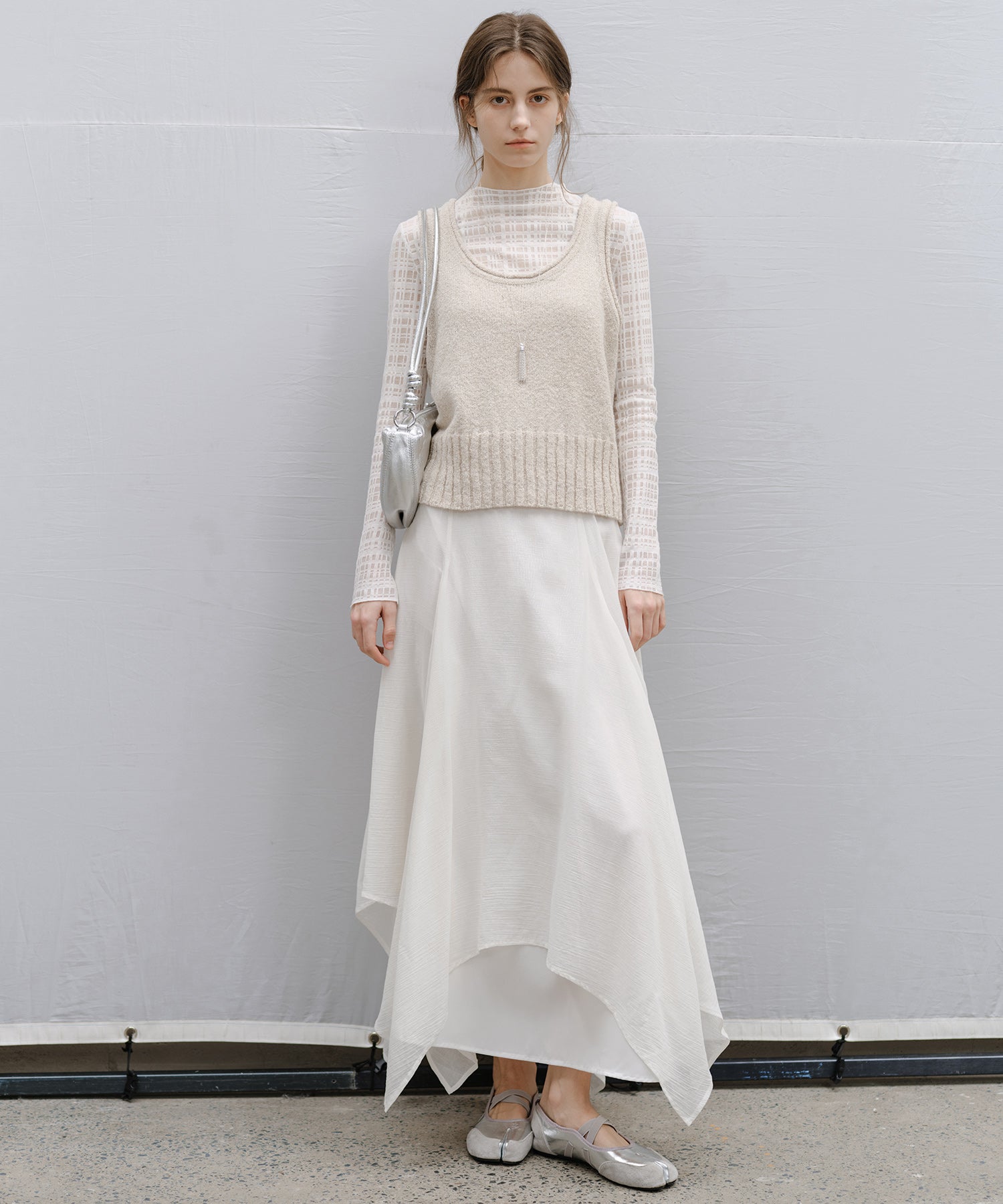 “Shipping in early March” Marl Knit Tank Vest