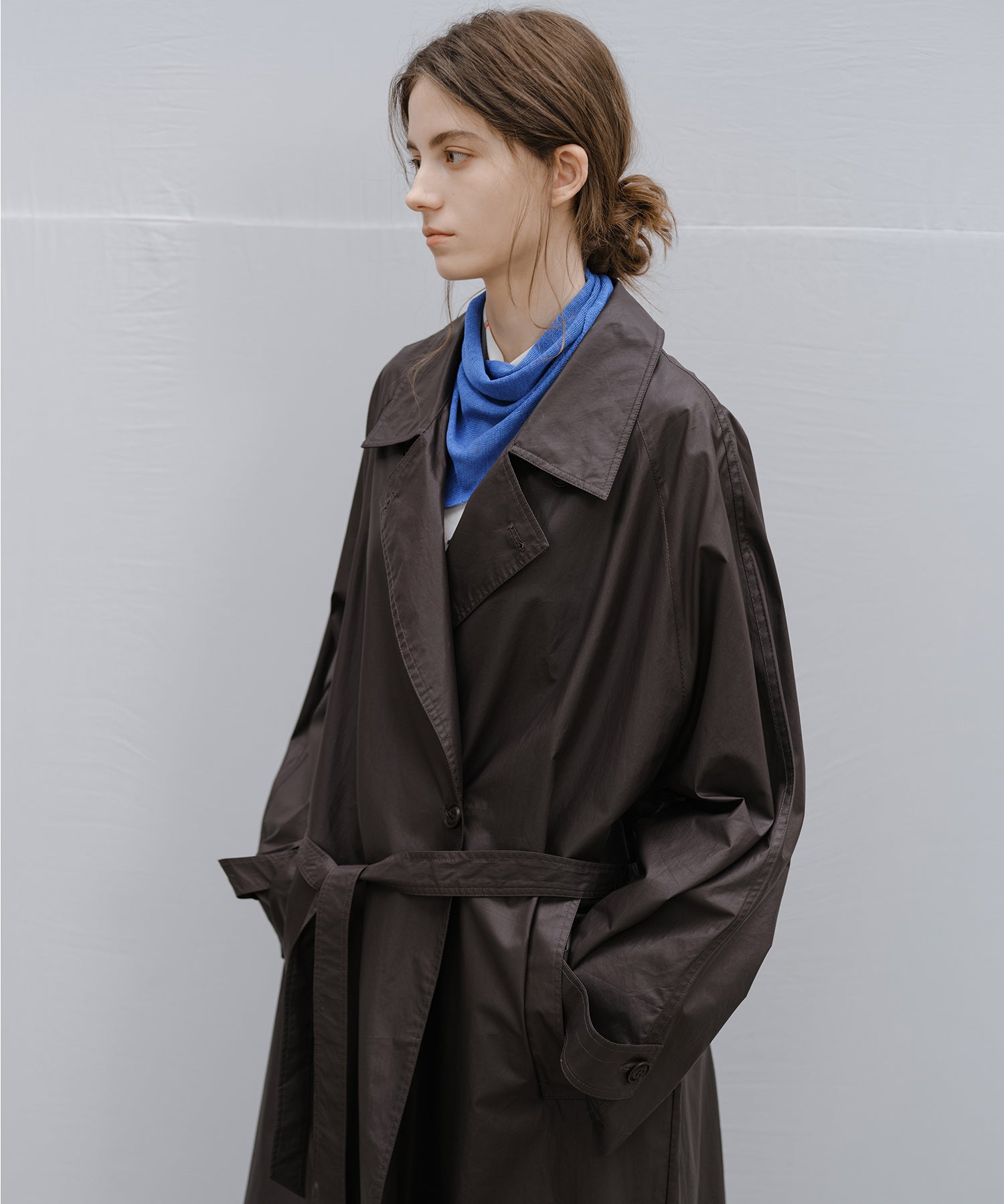 "Shipping late February to early March" Oversized Belted Long Trench Coat