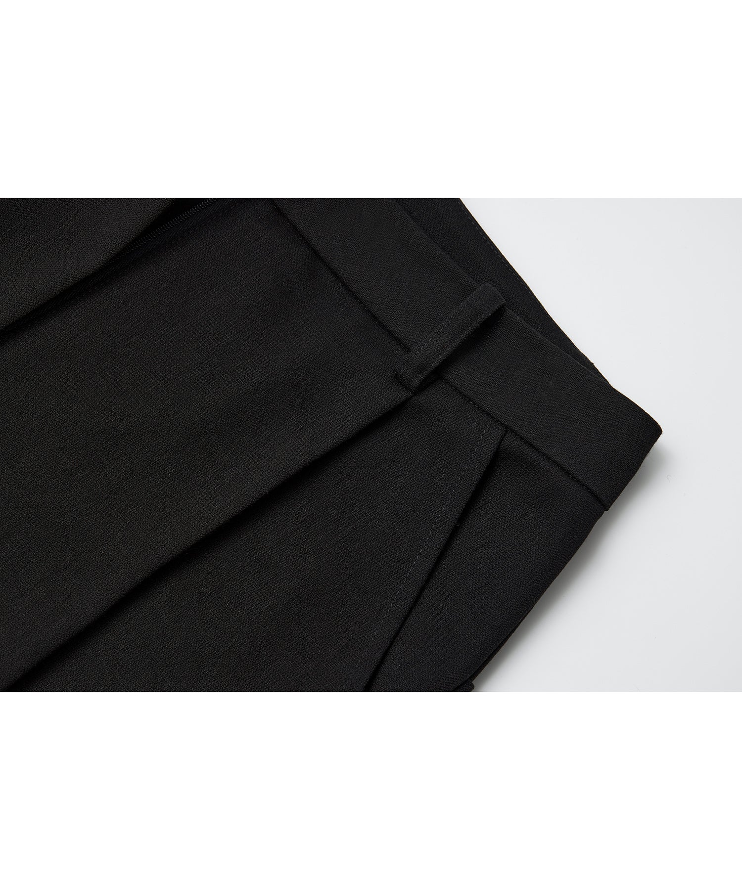 Straight Wide-Leg Trousers