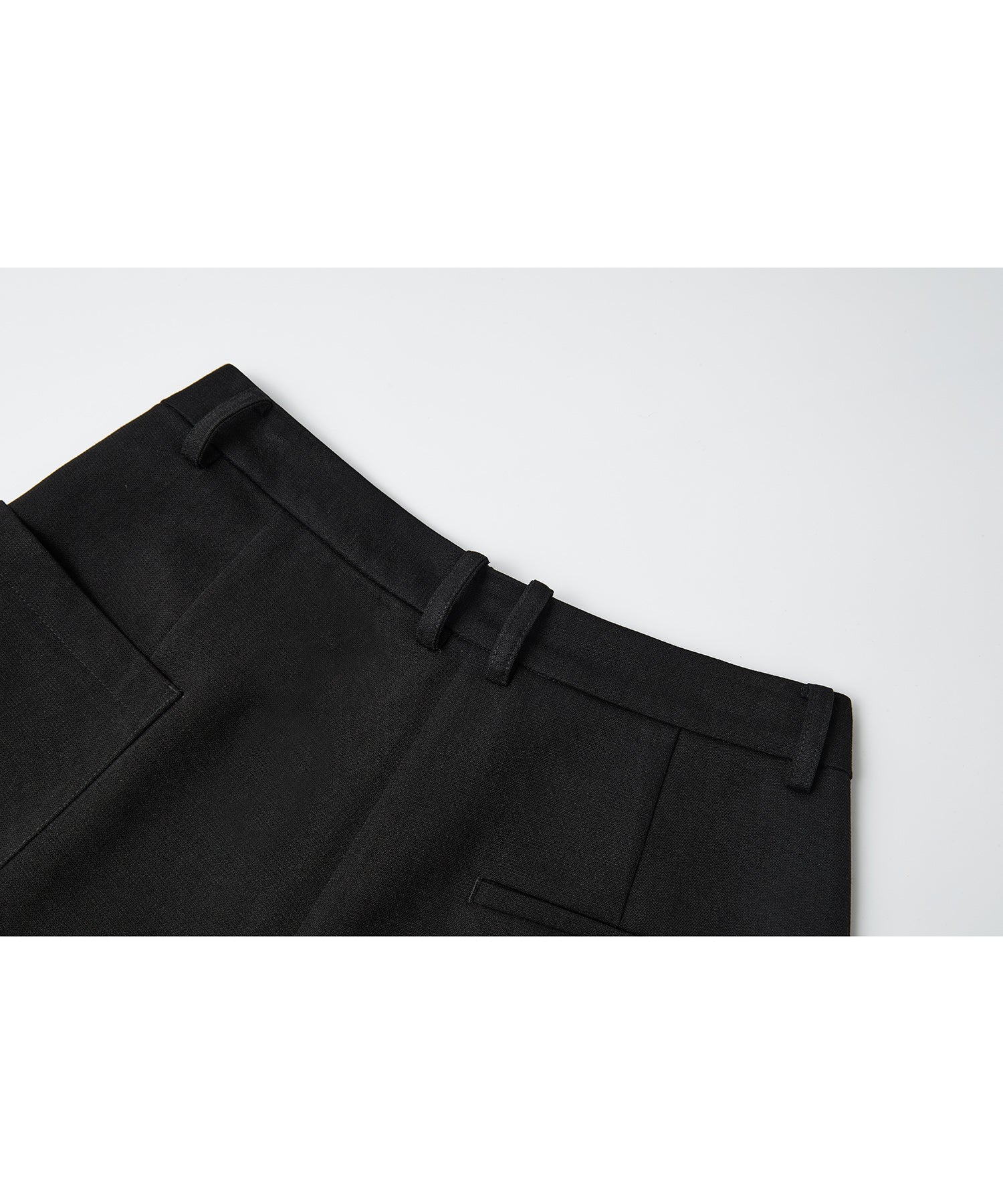 Straight Wide-Leg Trousers