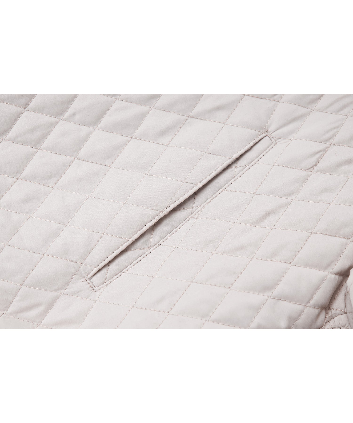 Asym Collar Quilted Padded Jacket