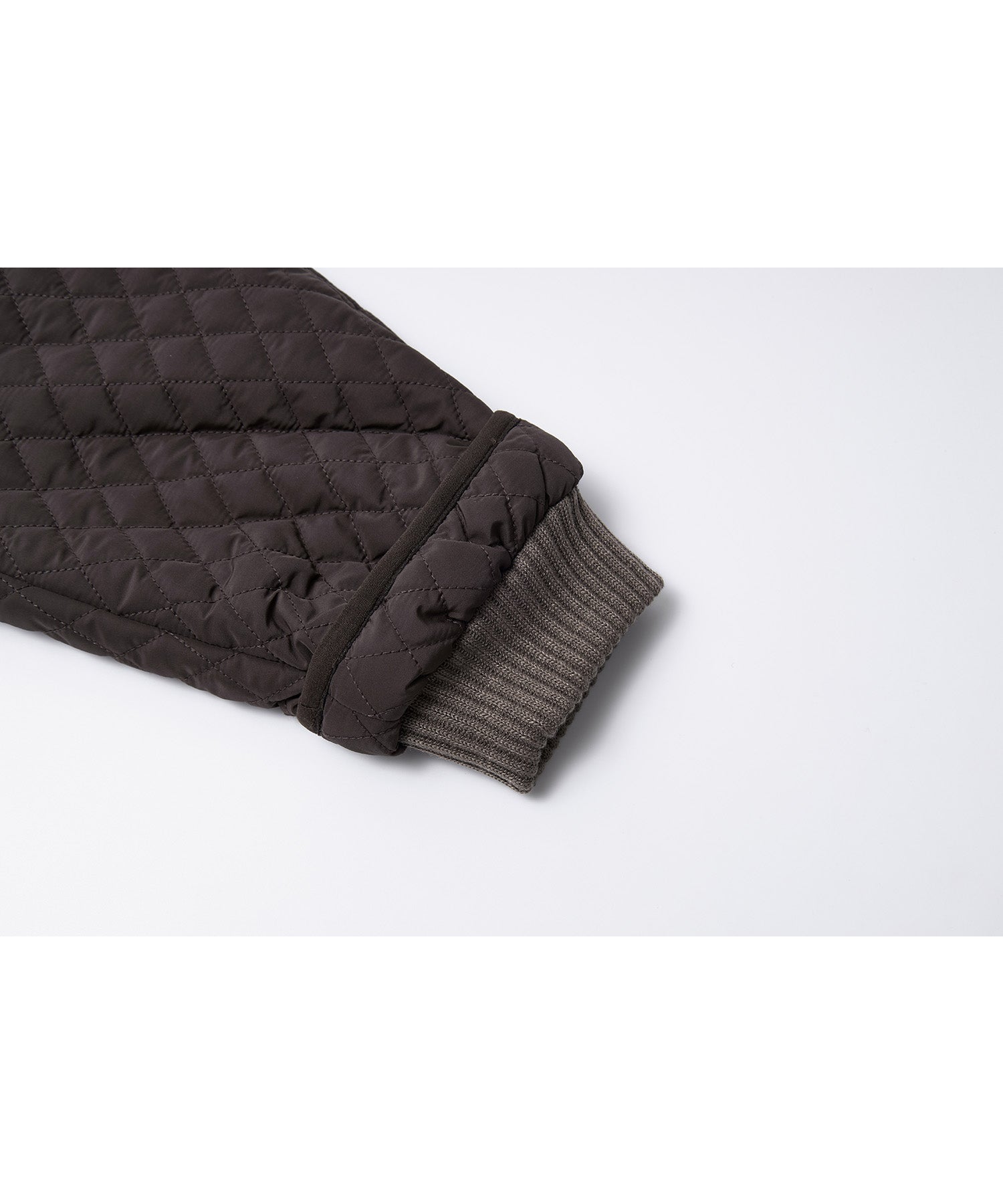 Asym Collar Quilted Padded Jacket