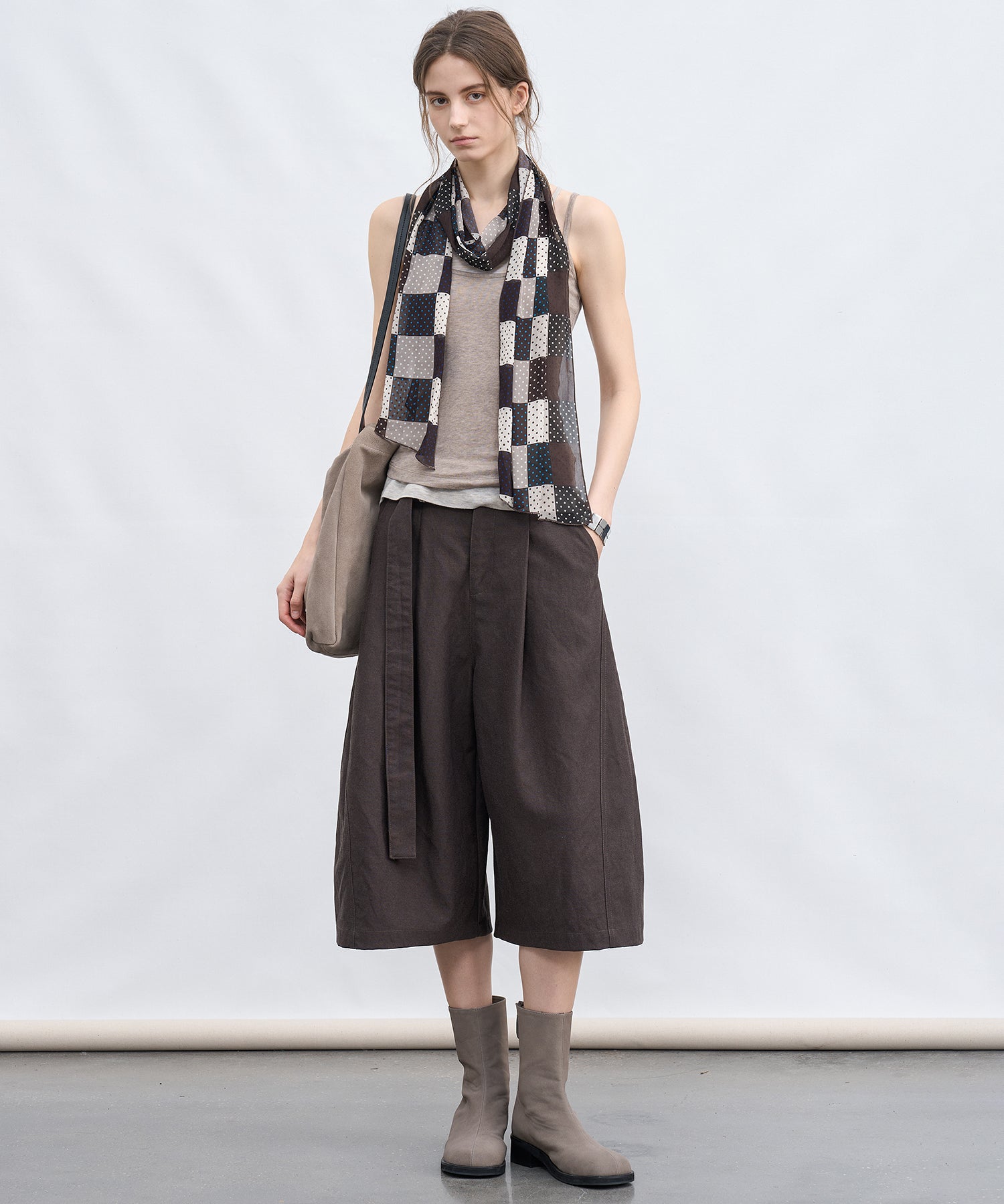 Printed Long Scarf