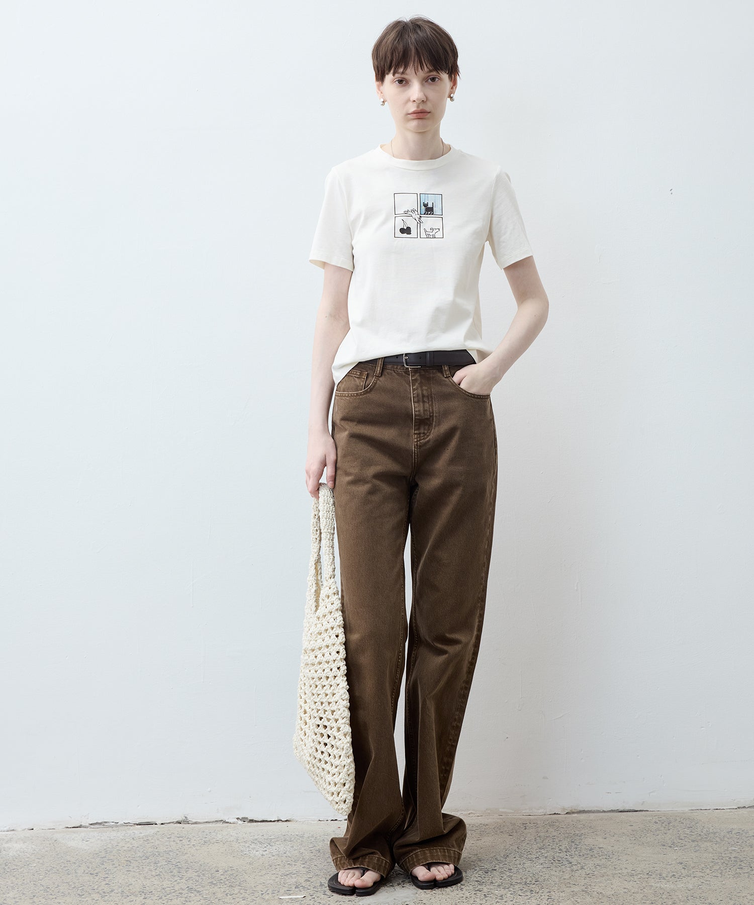 Illustrated Compact T-shirt