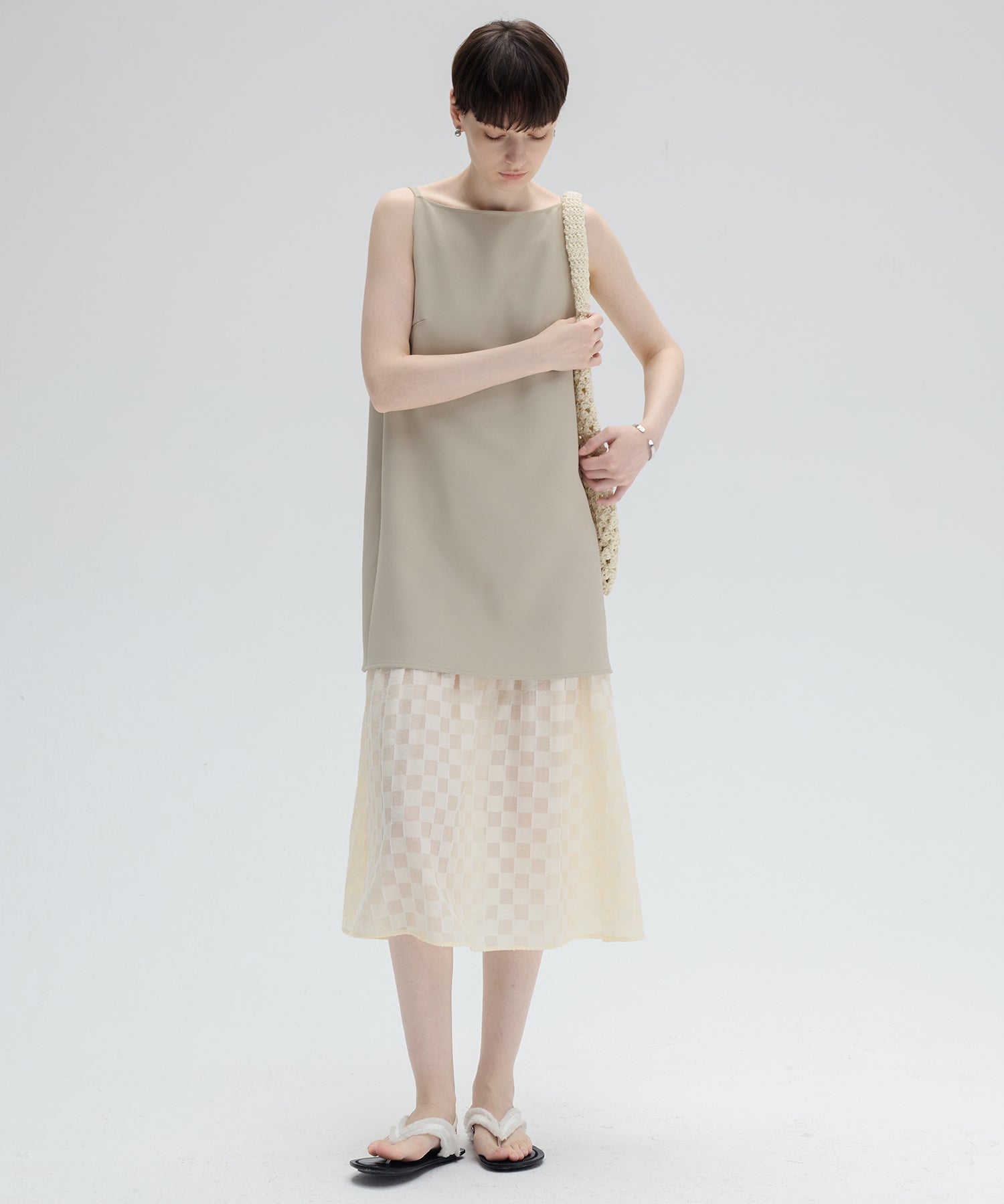 Layered Sleeveless Dress