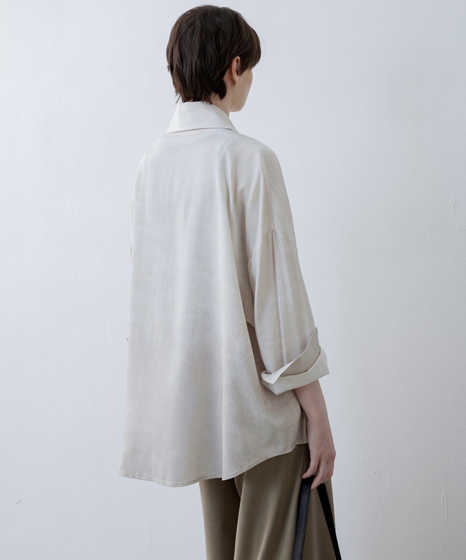 Floral Print Oversized Shirt