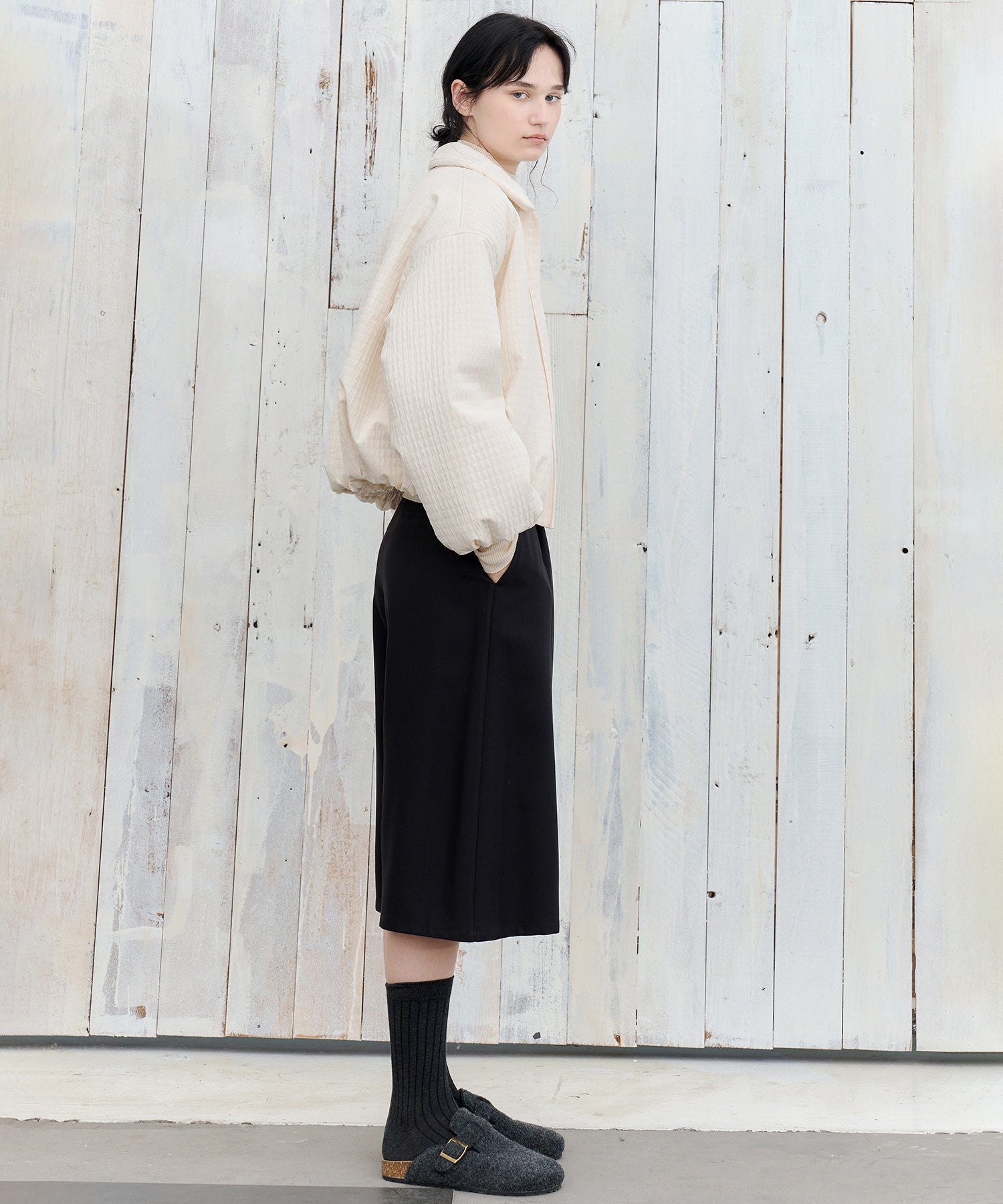 Ribbon Balloon Quilted Jacket
