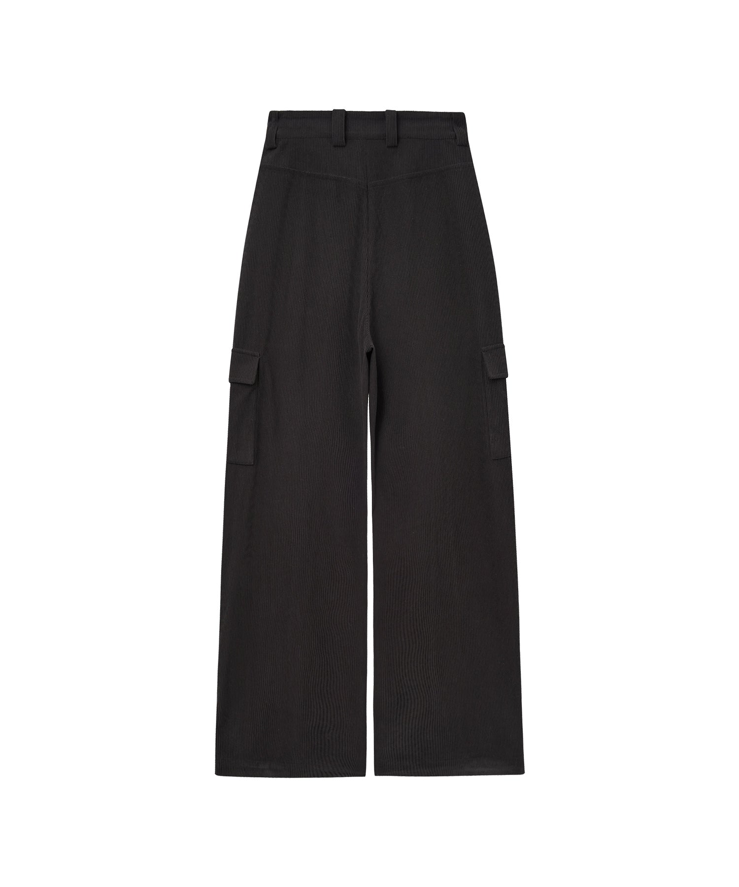 Corduroy Mid-Rise Straight Utility Pants