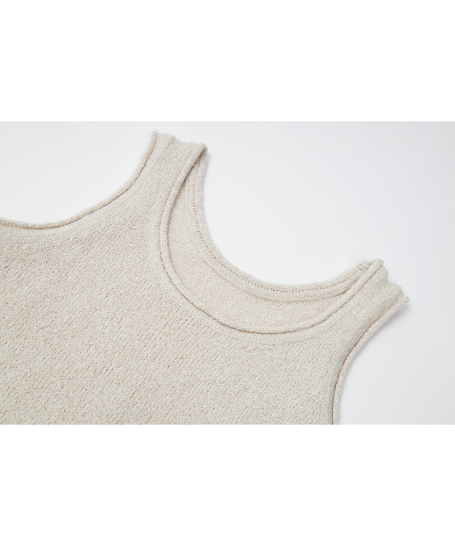 “Shipping in early March” Marl Knit Tank Vest