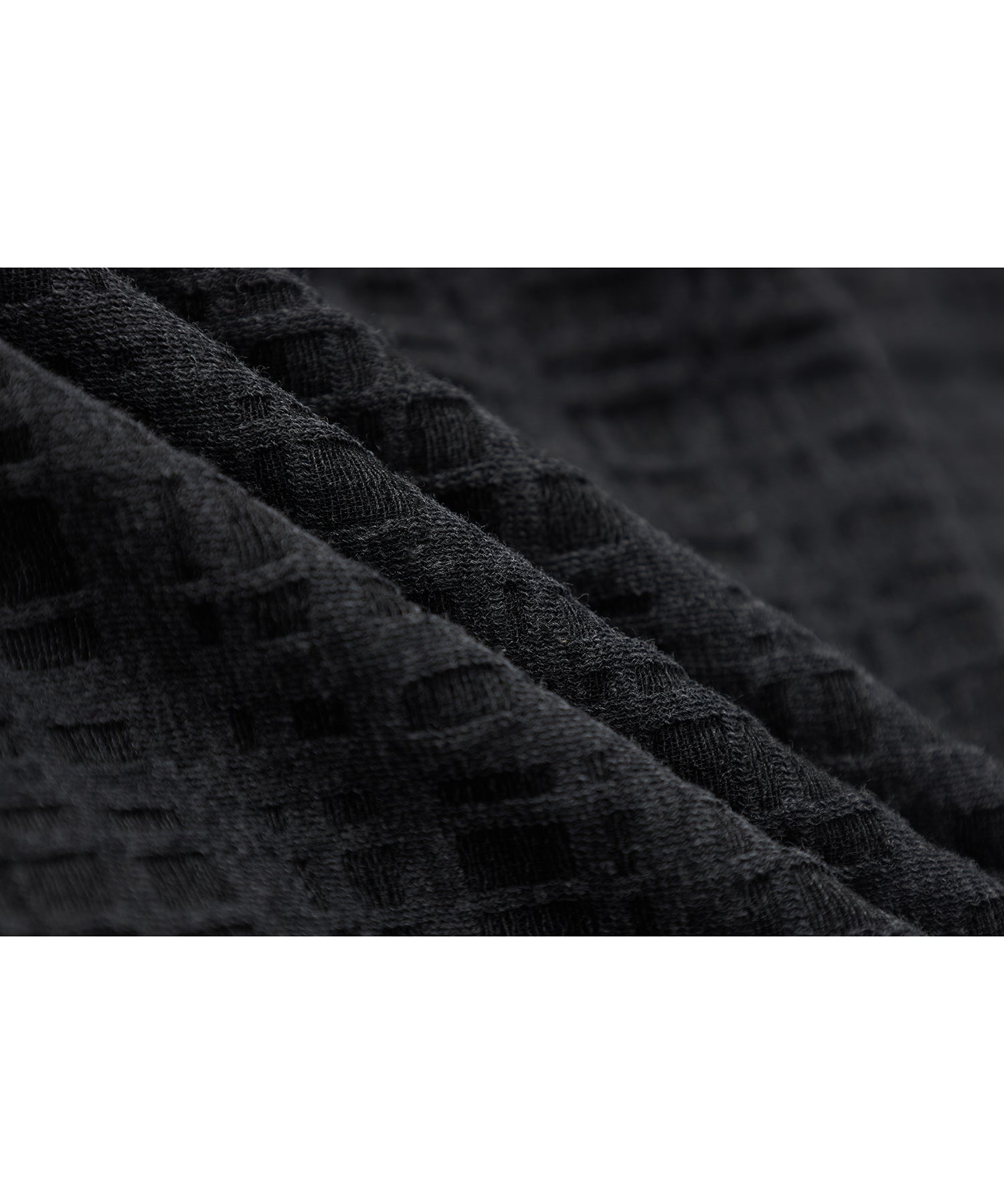 "Shipping from early to mid-March" Check Pattern Sheer Mesh Long Sleeve Top