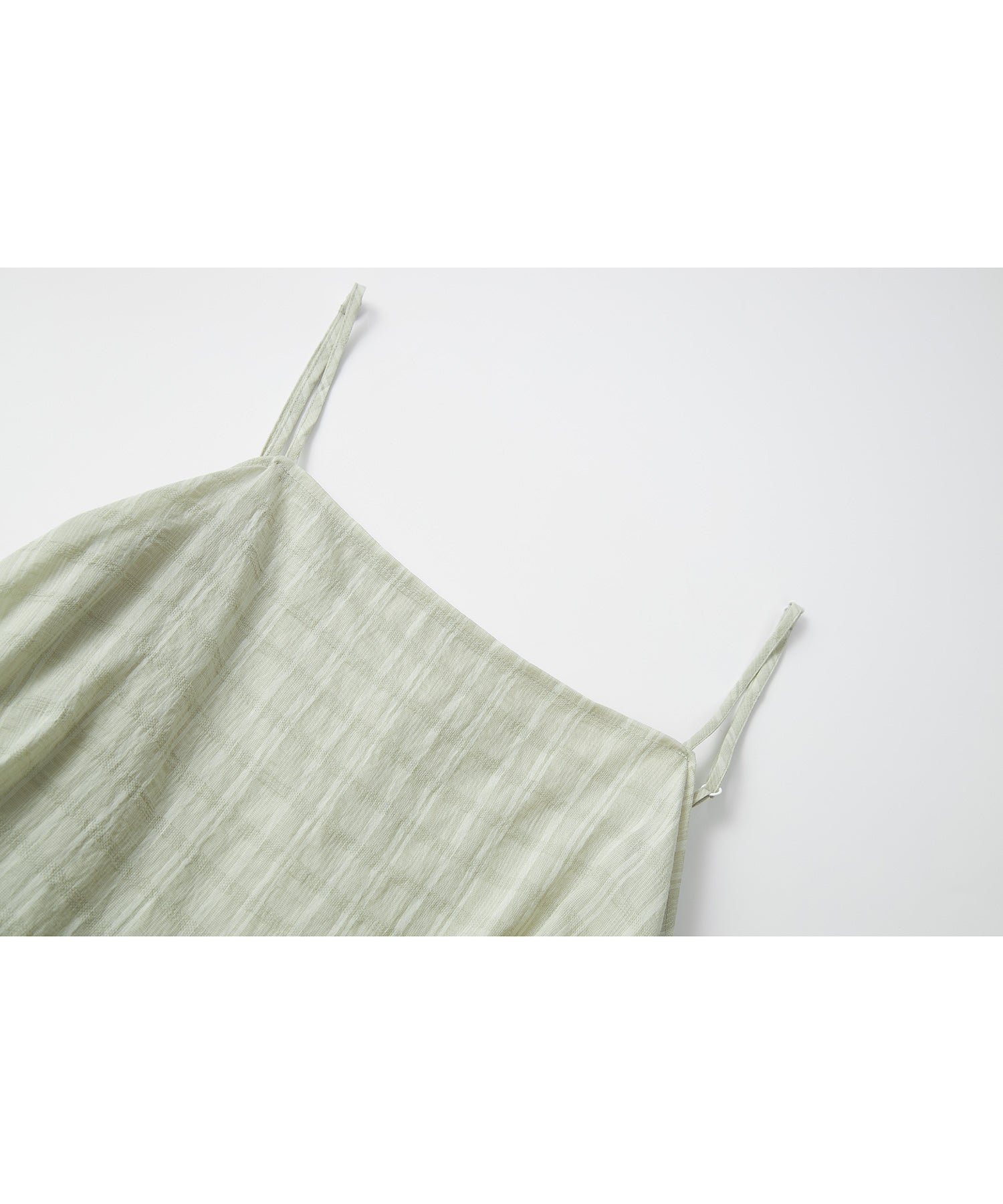 Textured Crepe Slip Dress