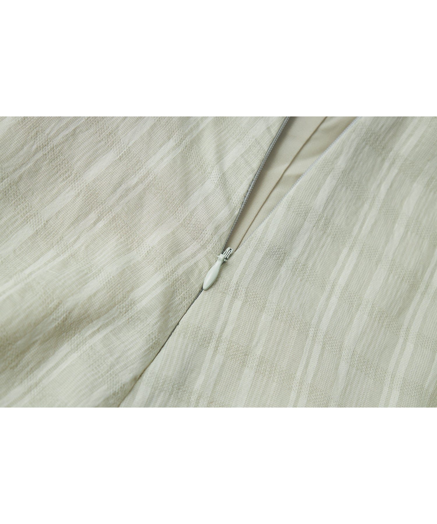 Textured Crepe Slip Dress