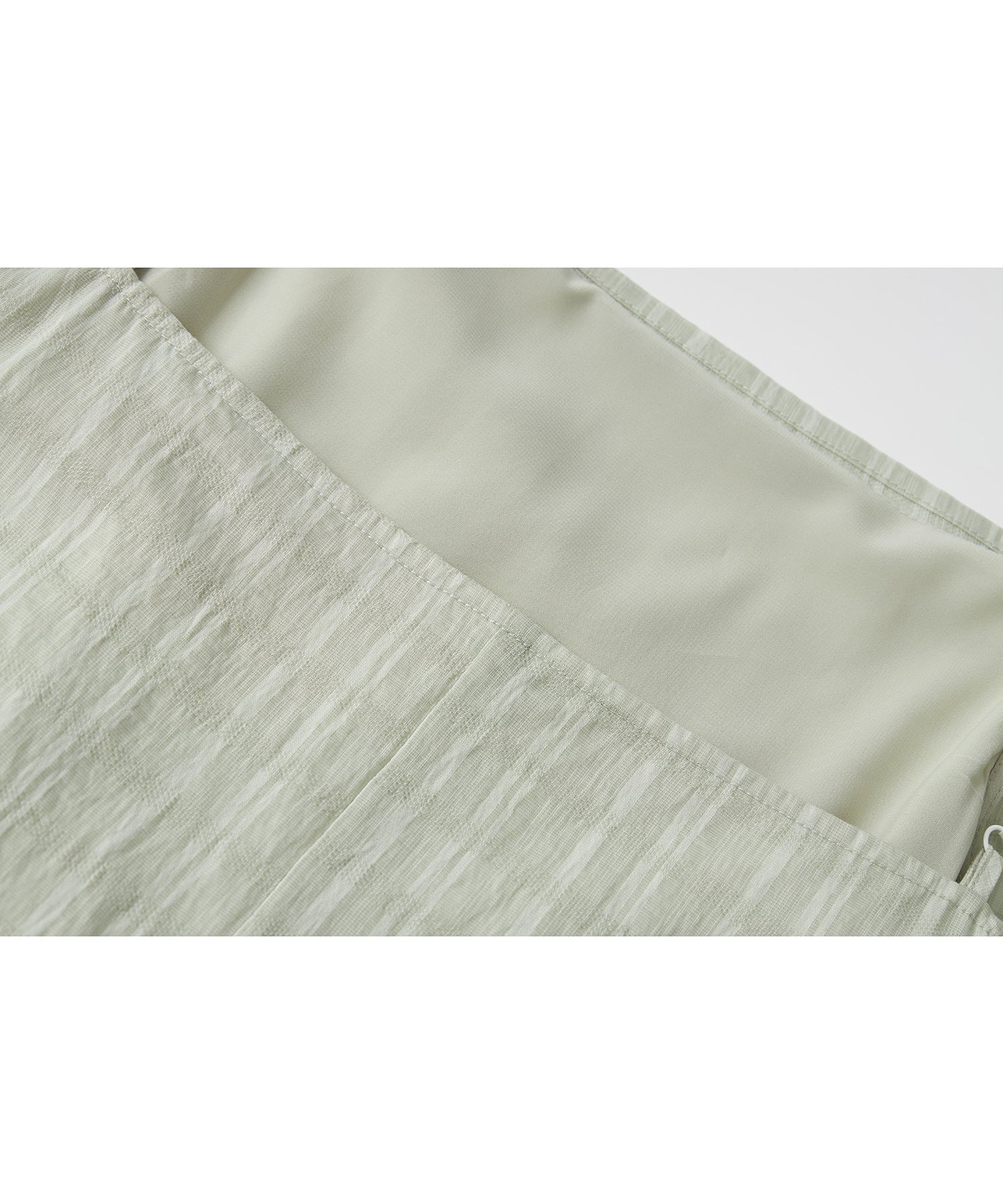 Textured Crepe Slip Dress