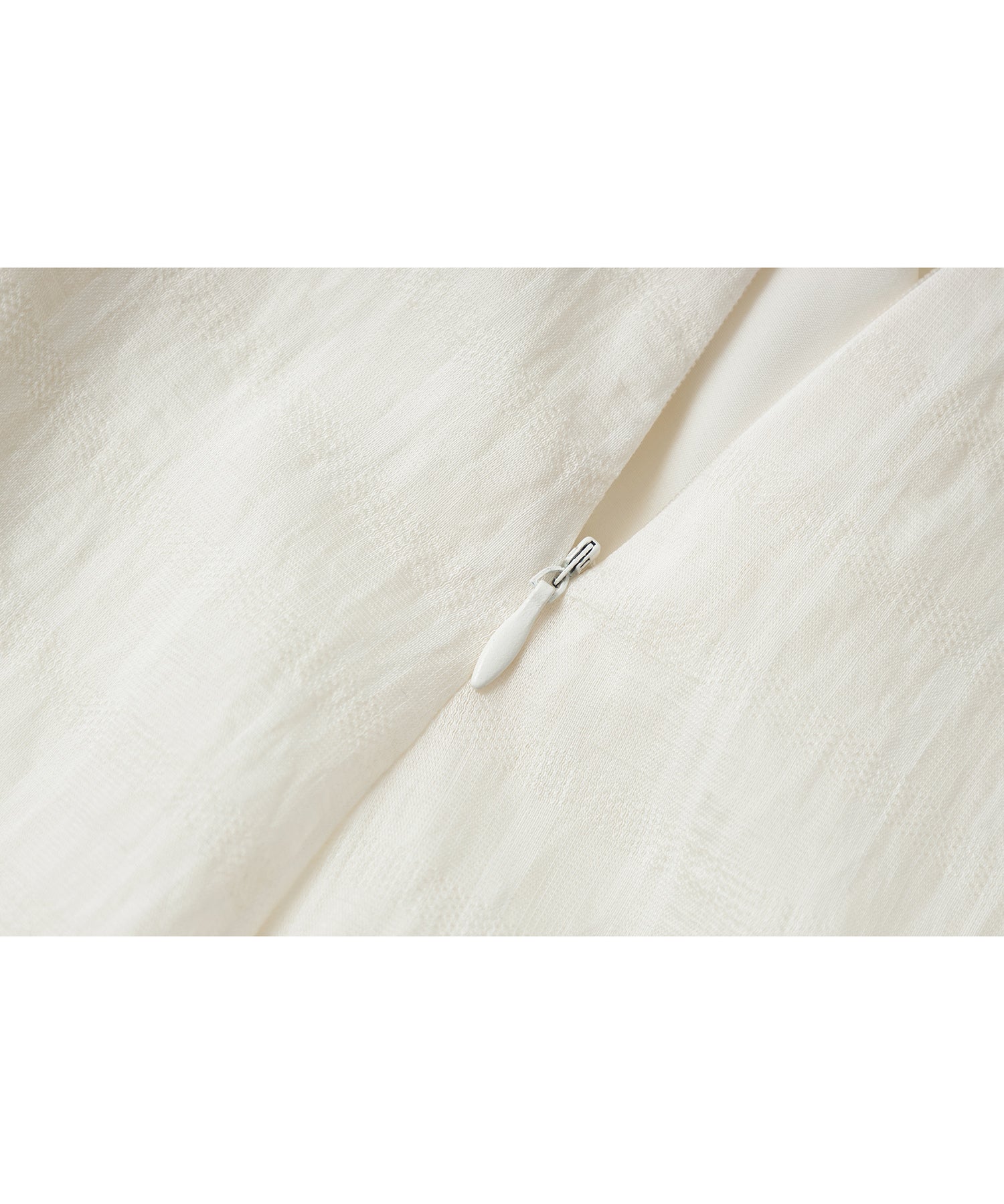 Textured Crepe Slip Dress