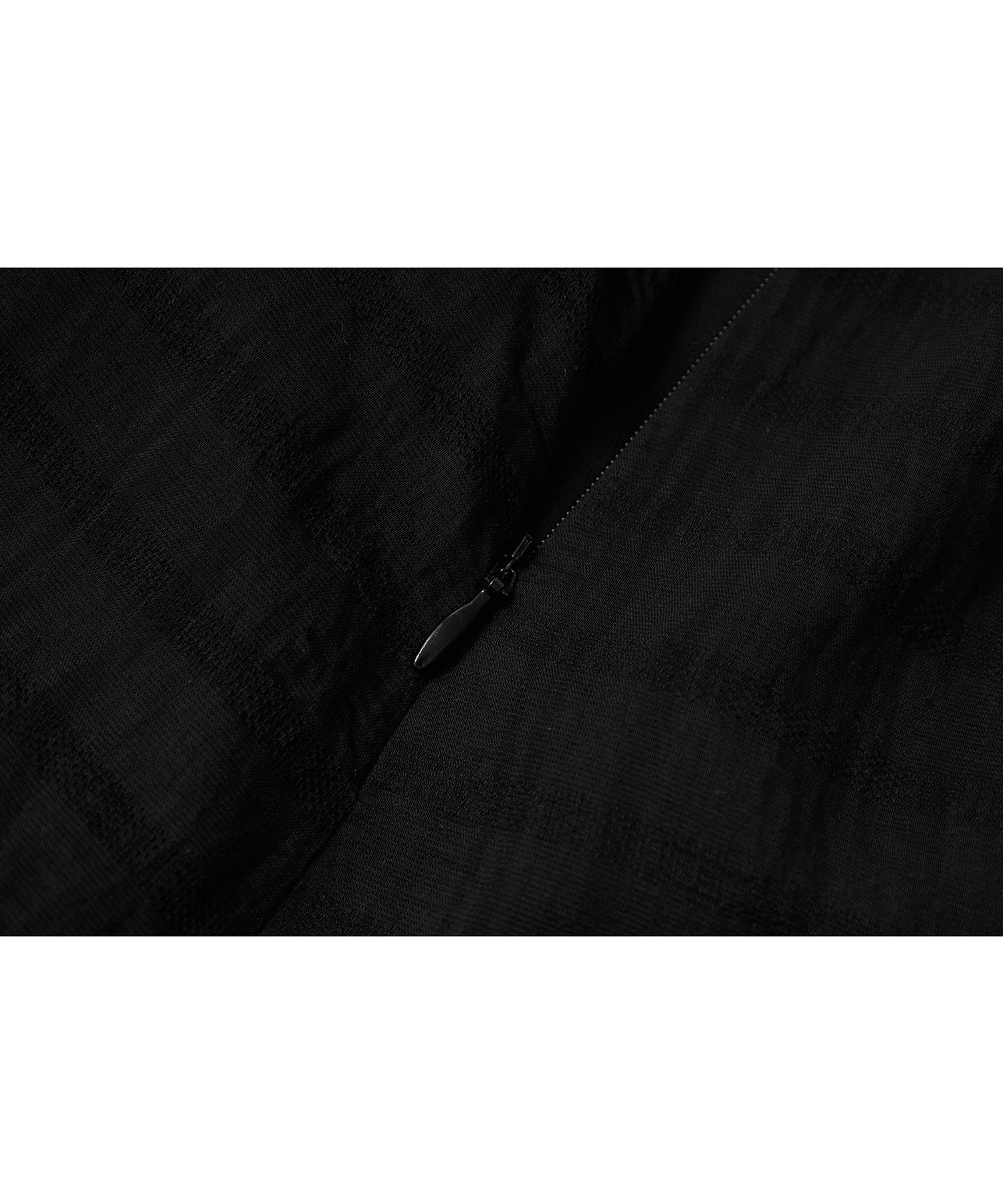 Textured Crepe Slip Dress