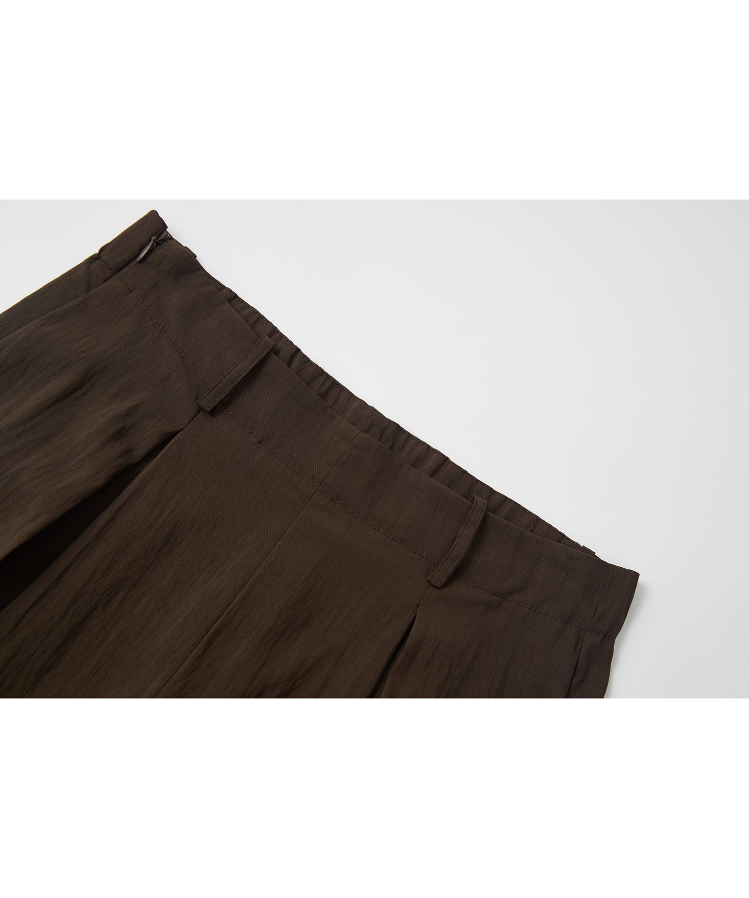 "Shipping from late February to early March" Curved Wide-Leg Drawstring Pants