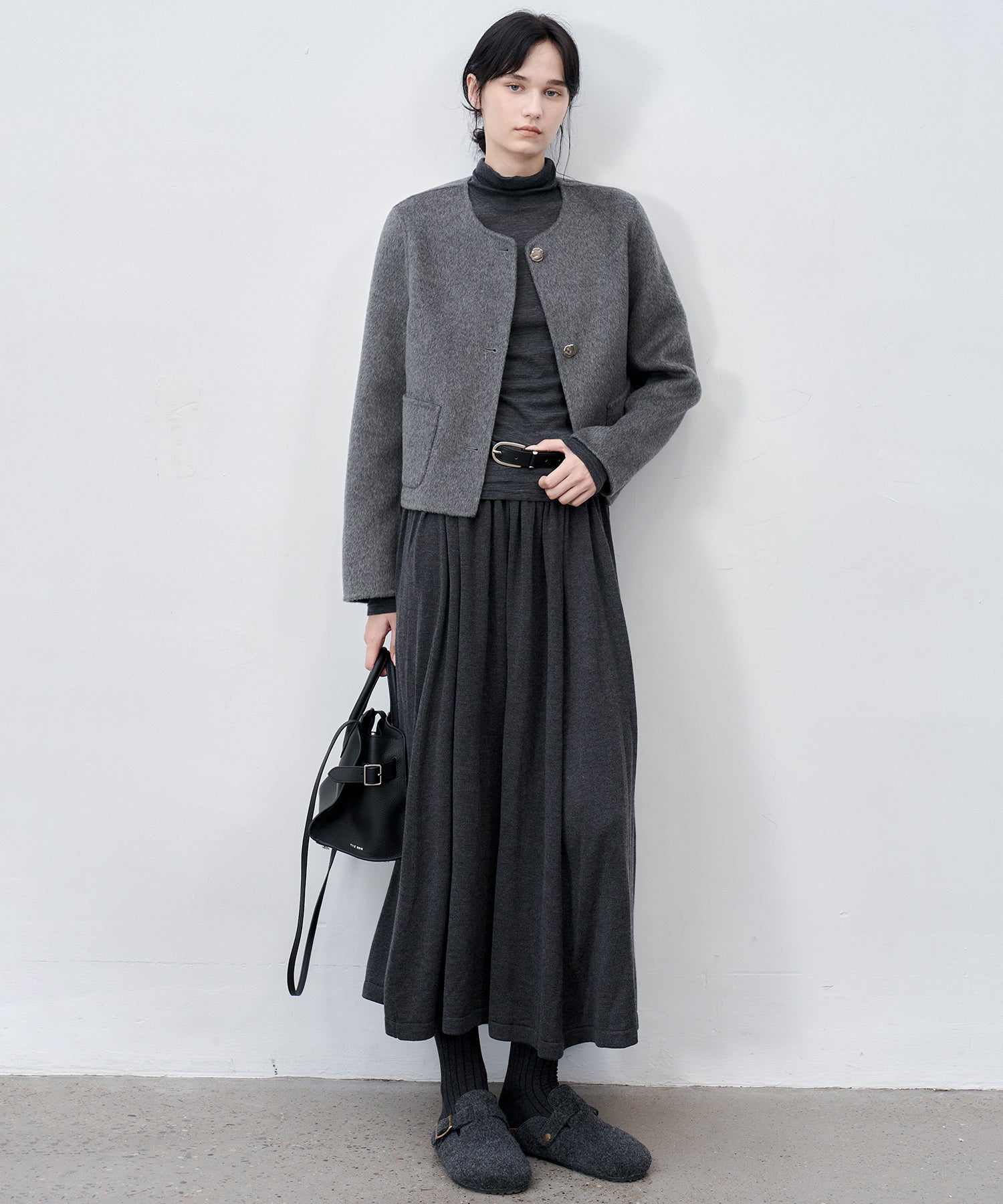 Classic Wool Handmade Short Coat