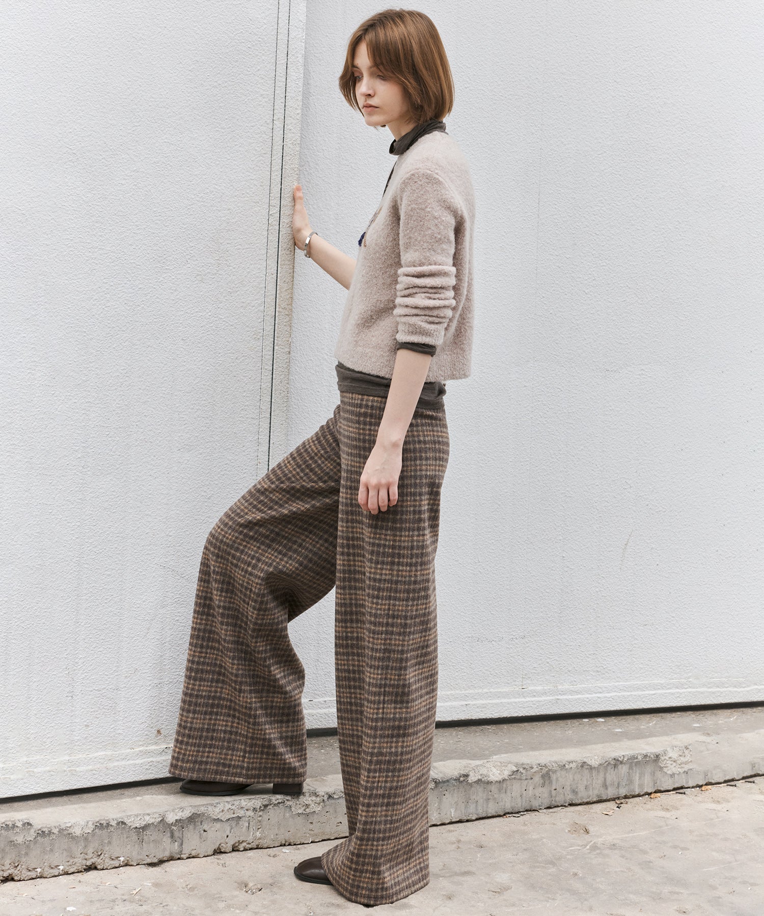 Pony Jacquard Crewneck Knit Sweater