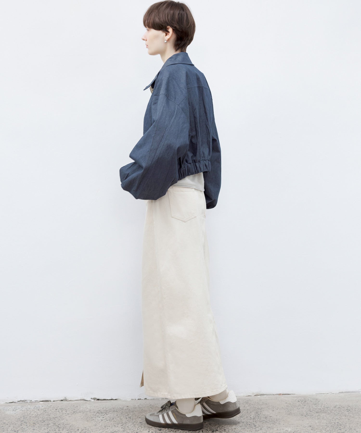 Volume Sleeve Short Jacket