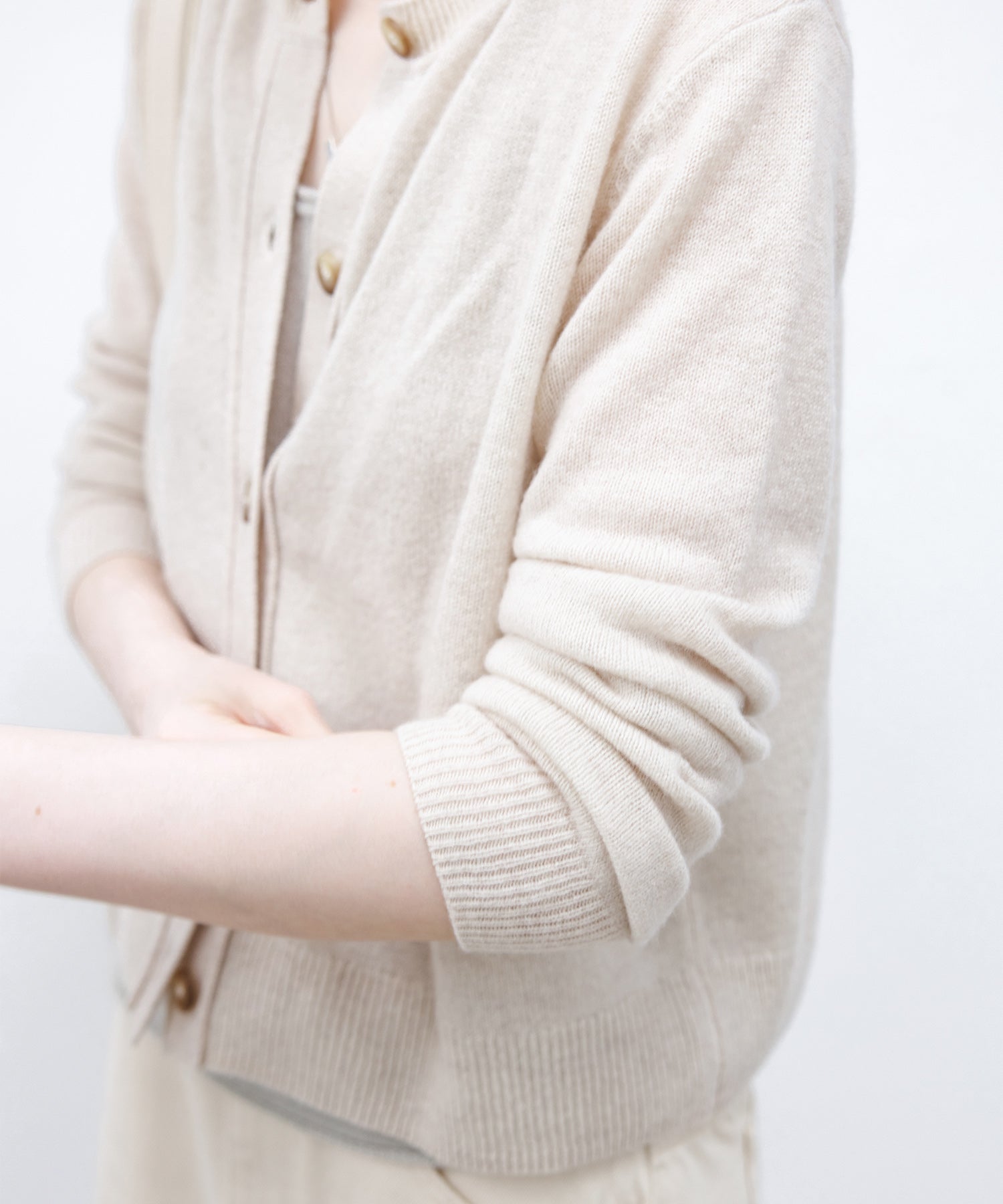 Soft Wool Basic Cardigan
