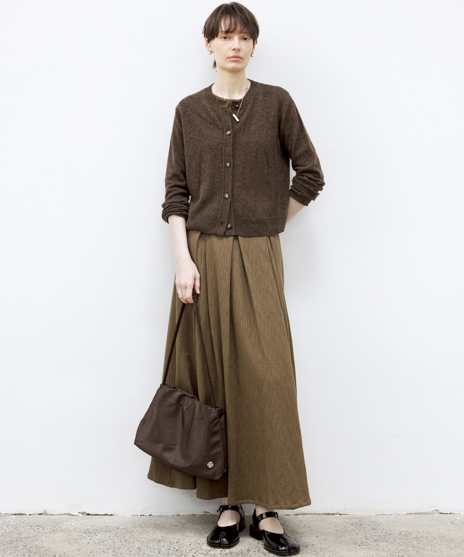 Soft Wool Basic Cardigan