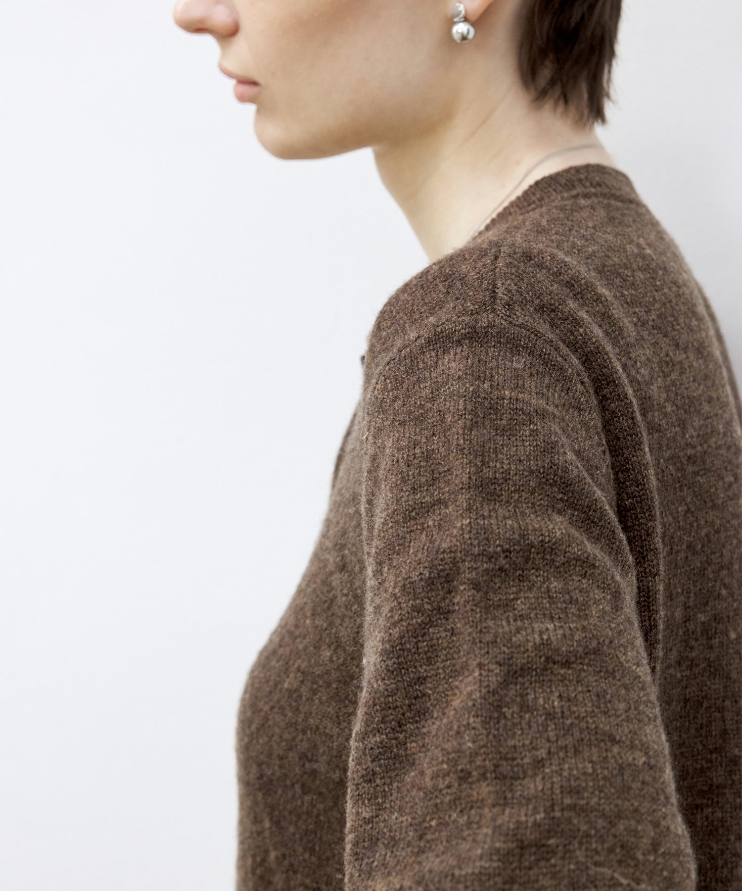 Soft Wool Basic Cardigan