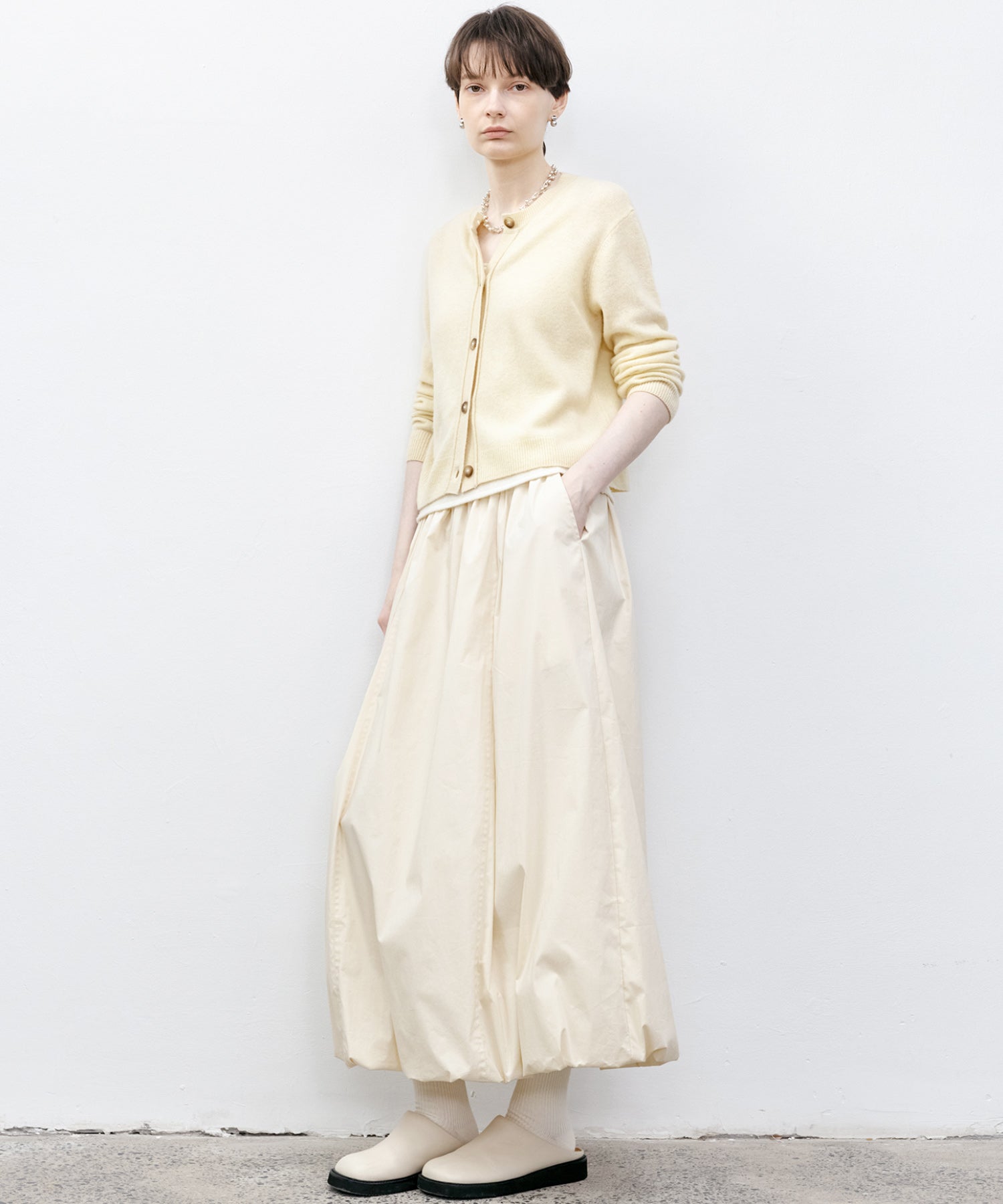 Soft Wool Basic Cardigan