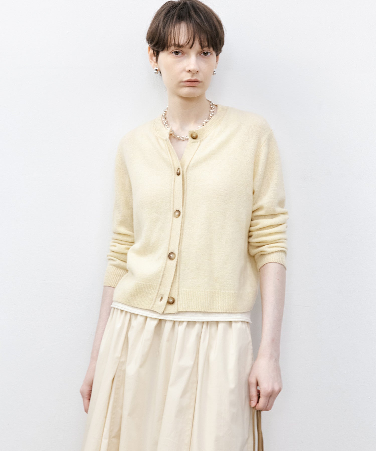 Soft Wool Basic Cardigan