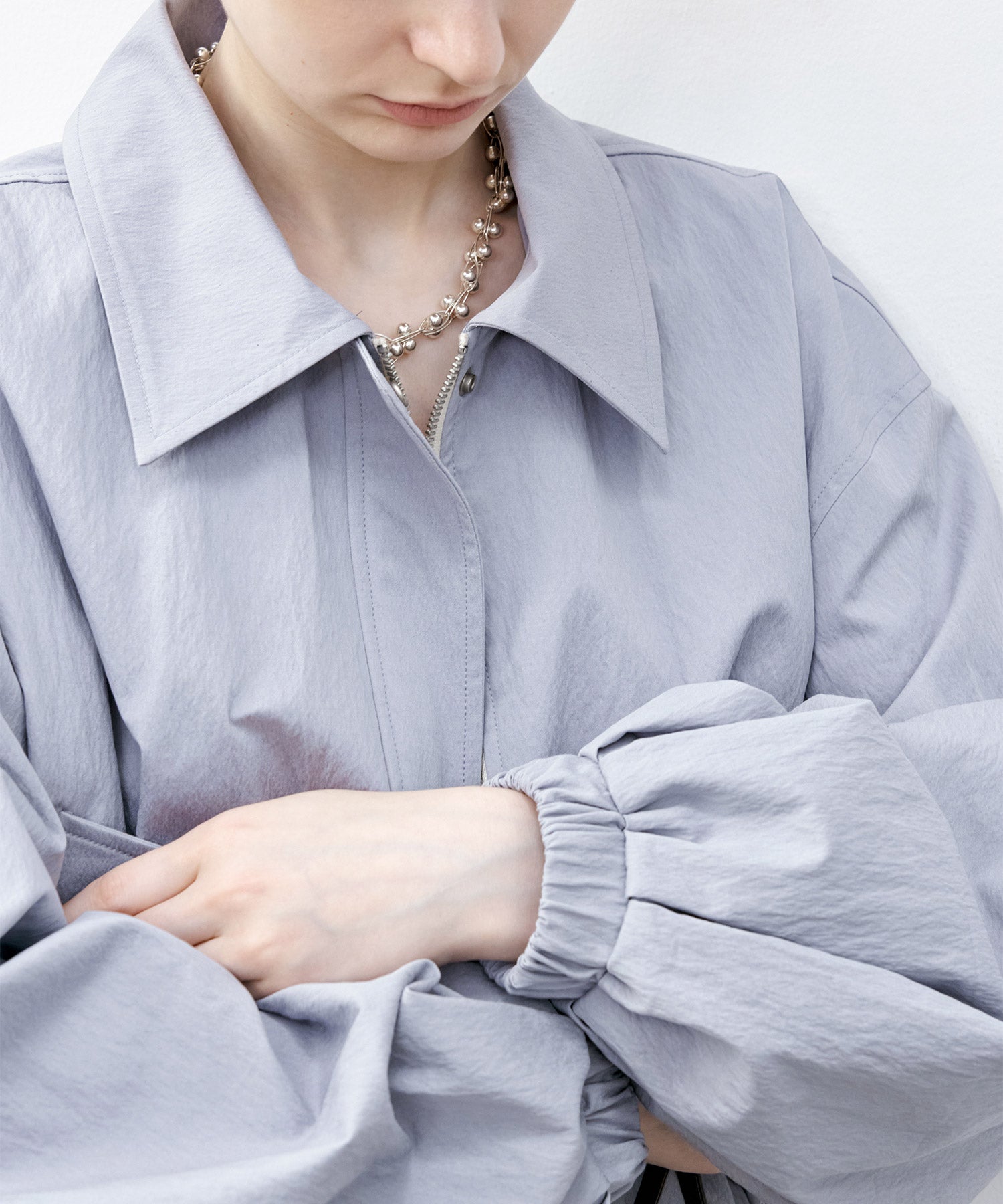 Volume Sleeve Short Jacket