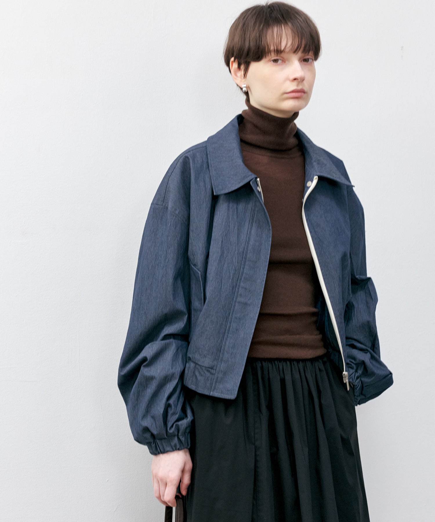 Volume Sleeve Short Jacket