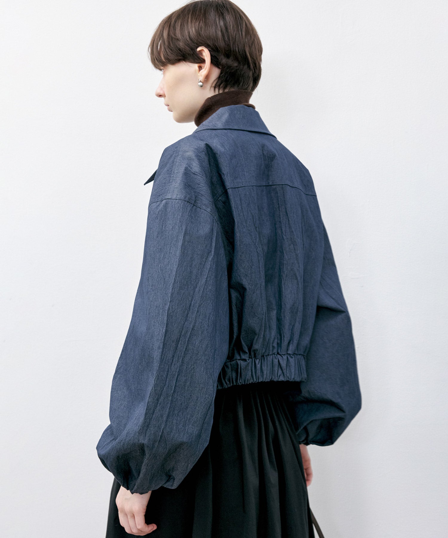 Volume Sleeve Short Jacket