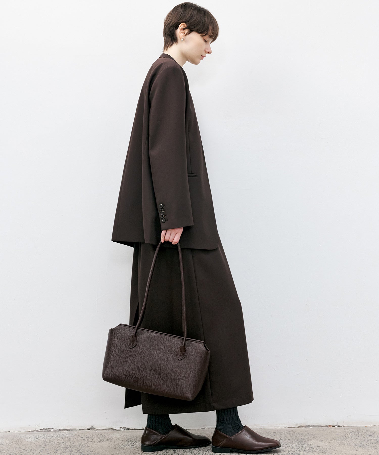 Essential Collarless Jacket