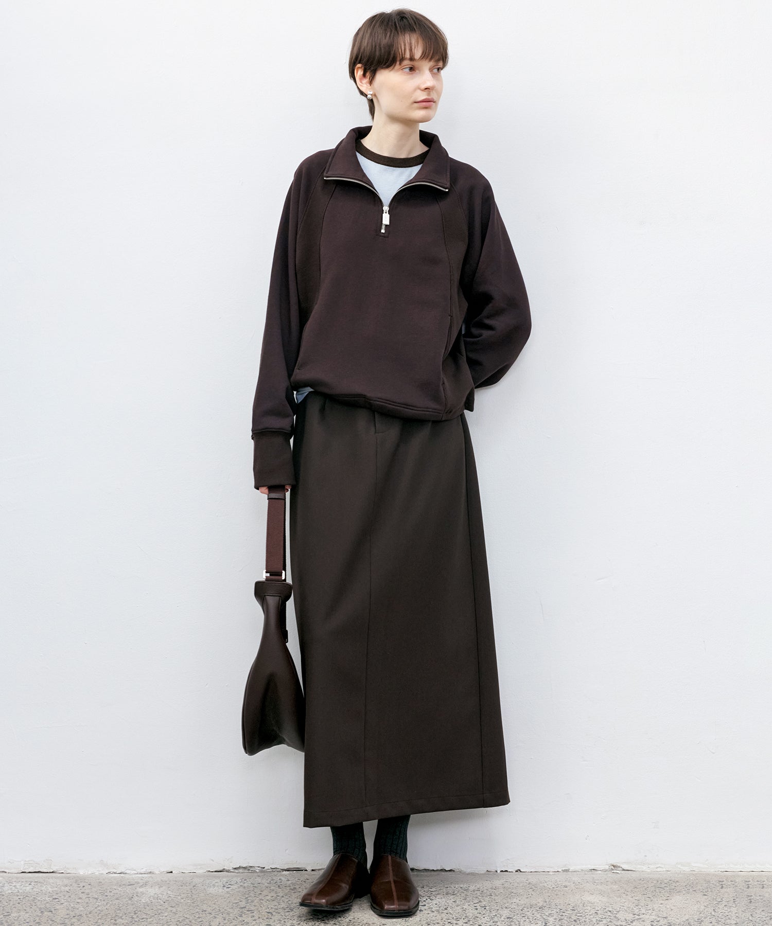Basic Round-neck Knit Tops
