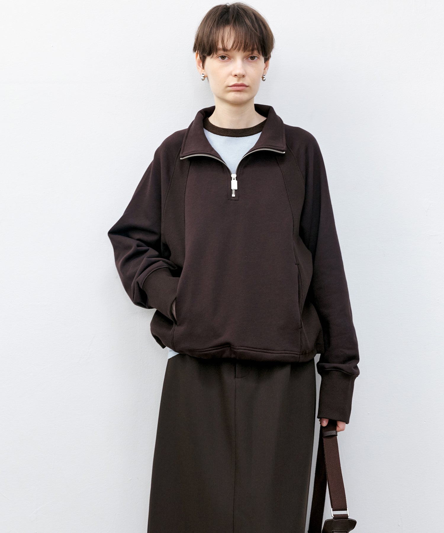 Basic Round-neck Knit Tops