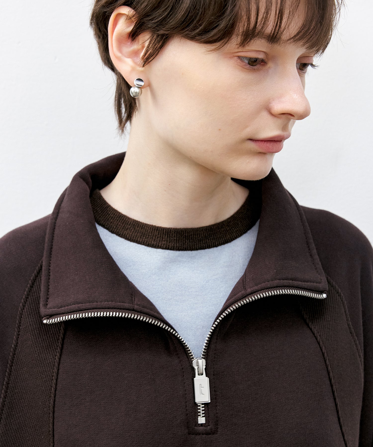 Basic Round-neck Knit Tops