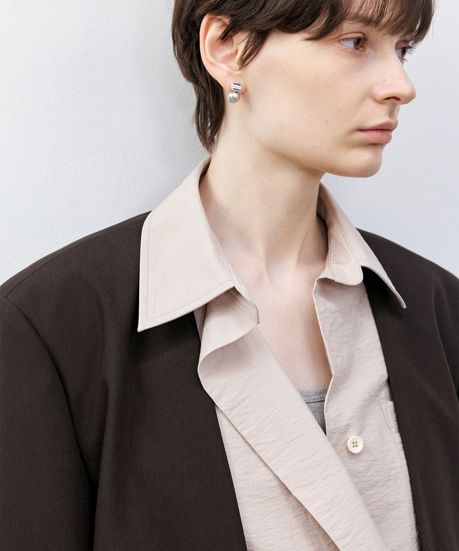 Essential Collarless Jacket