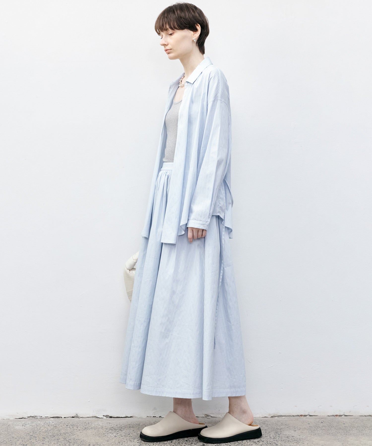 Plaid Asymmetric Shirt