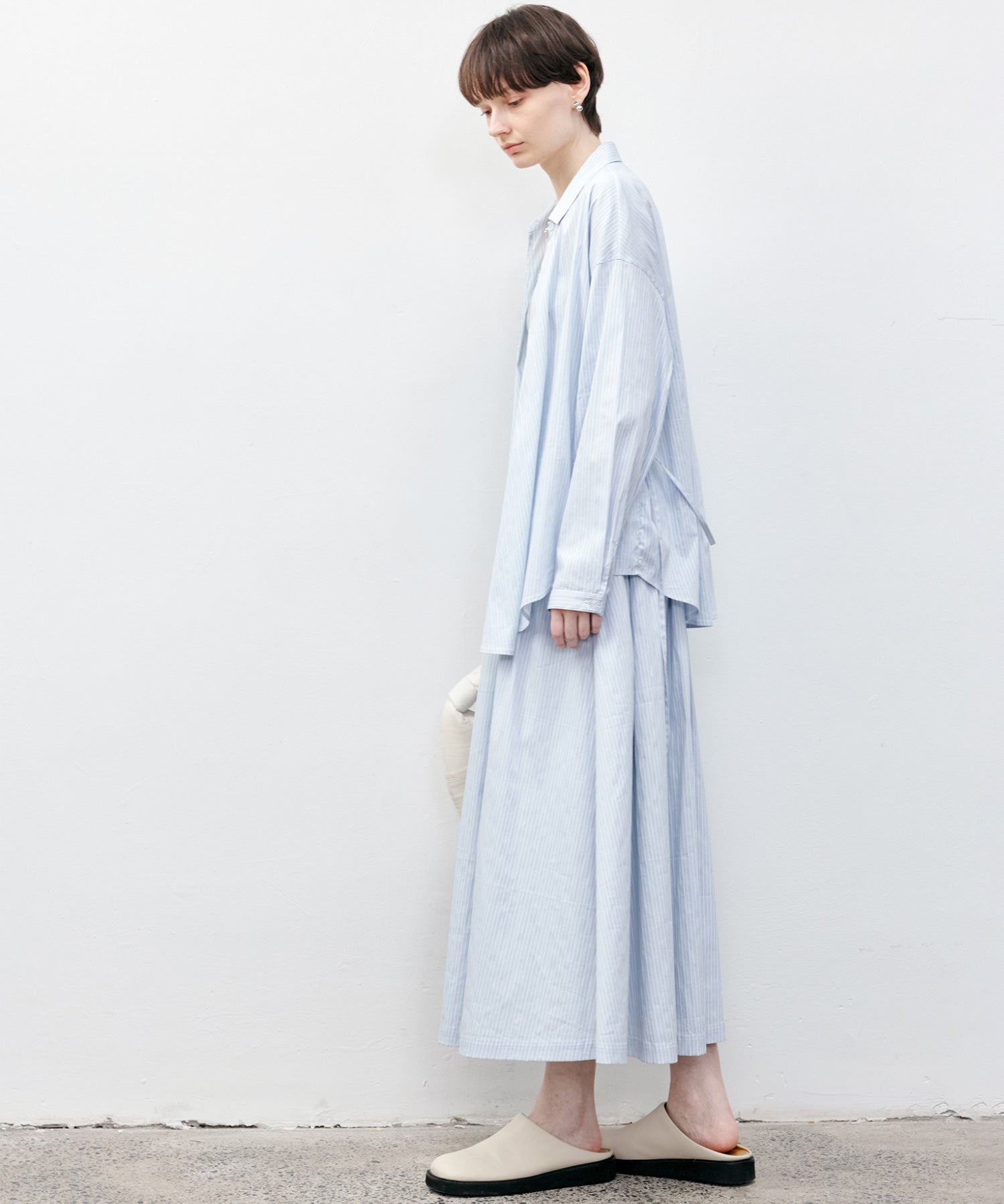 Plaid Asymmetric Shirt