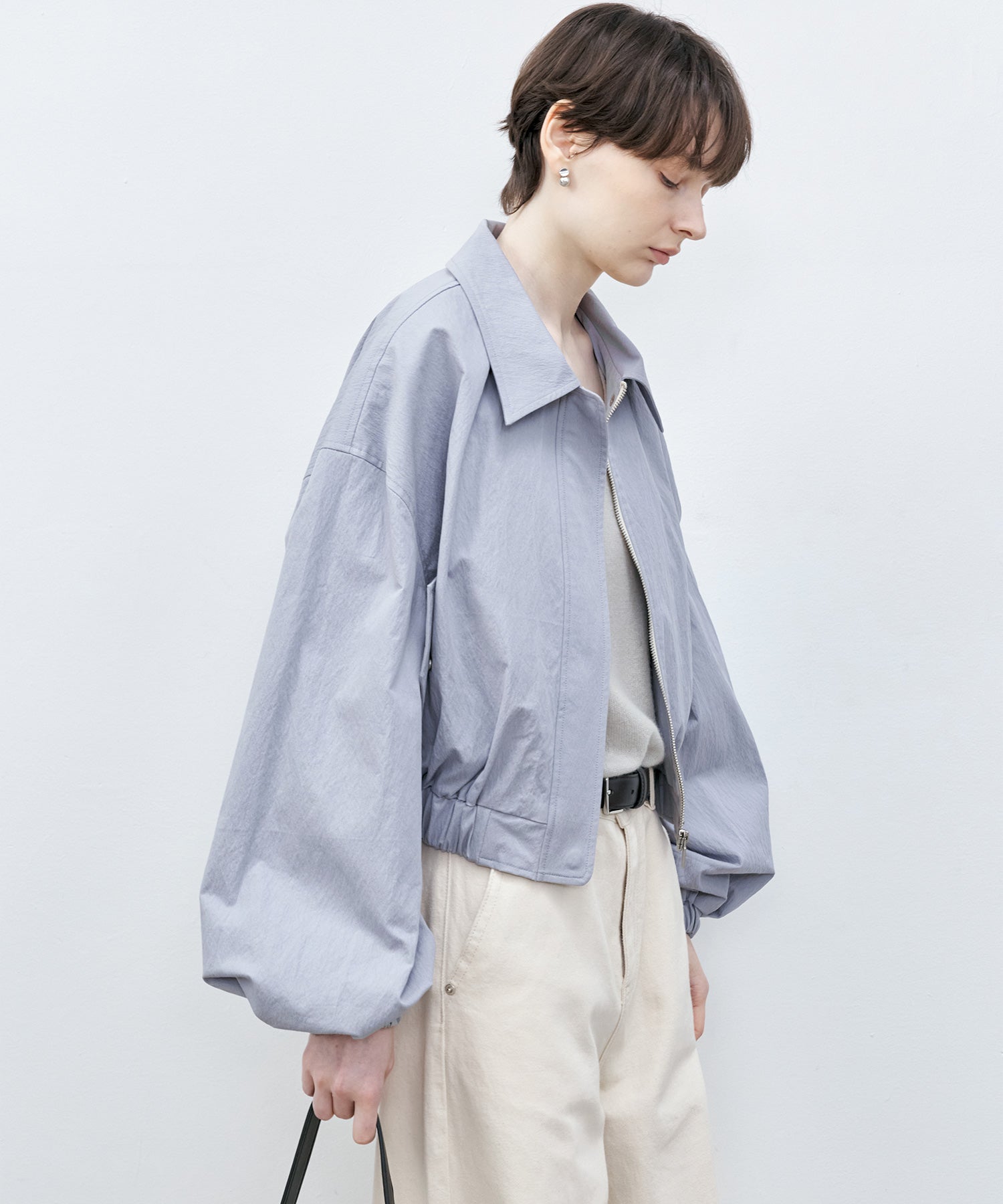 Volume Sleeve Short Jacket