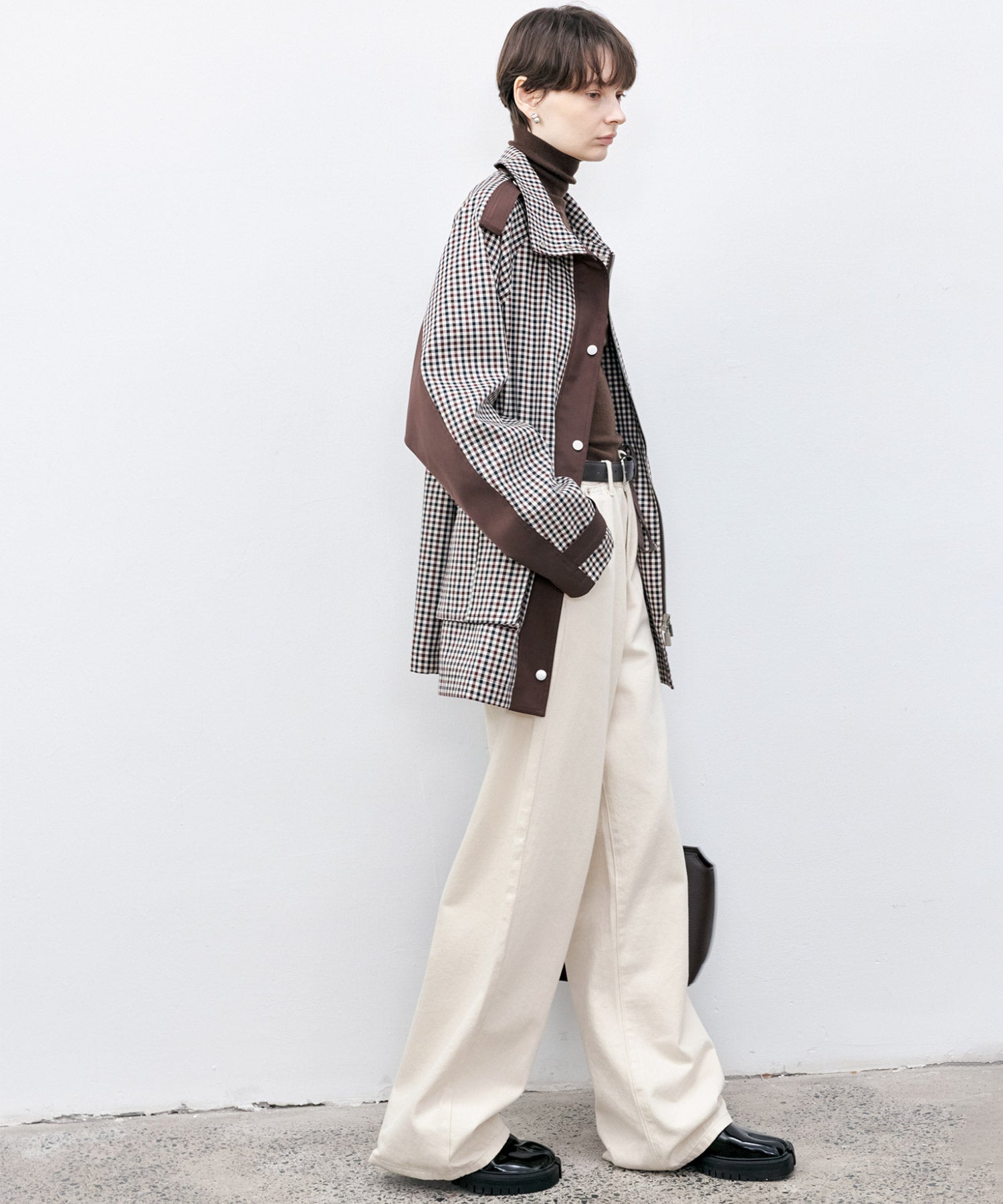 Check Pattern Hunting Jacket