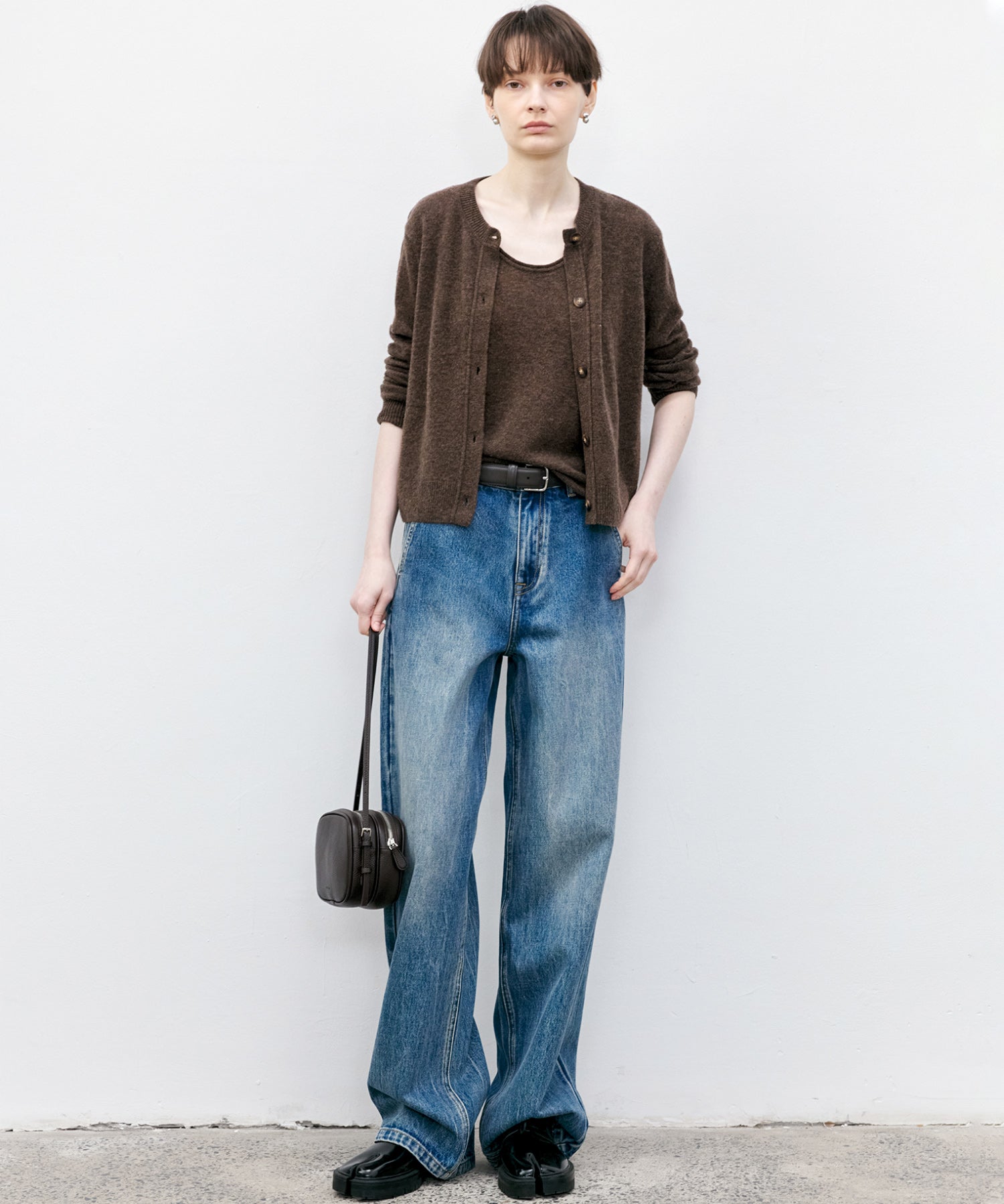 Soft Wool Basic Cardigan