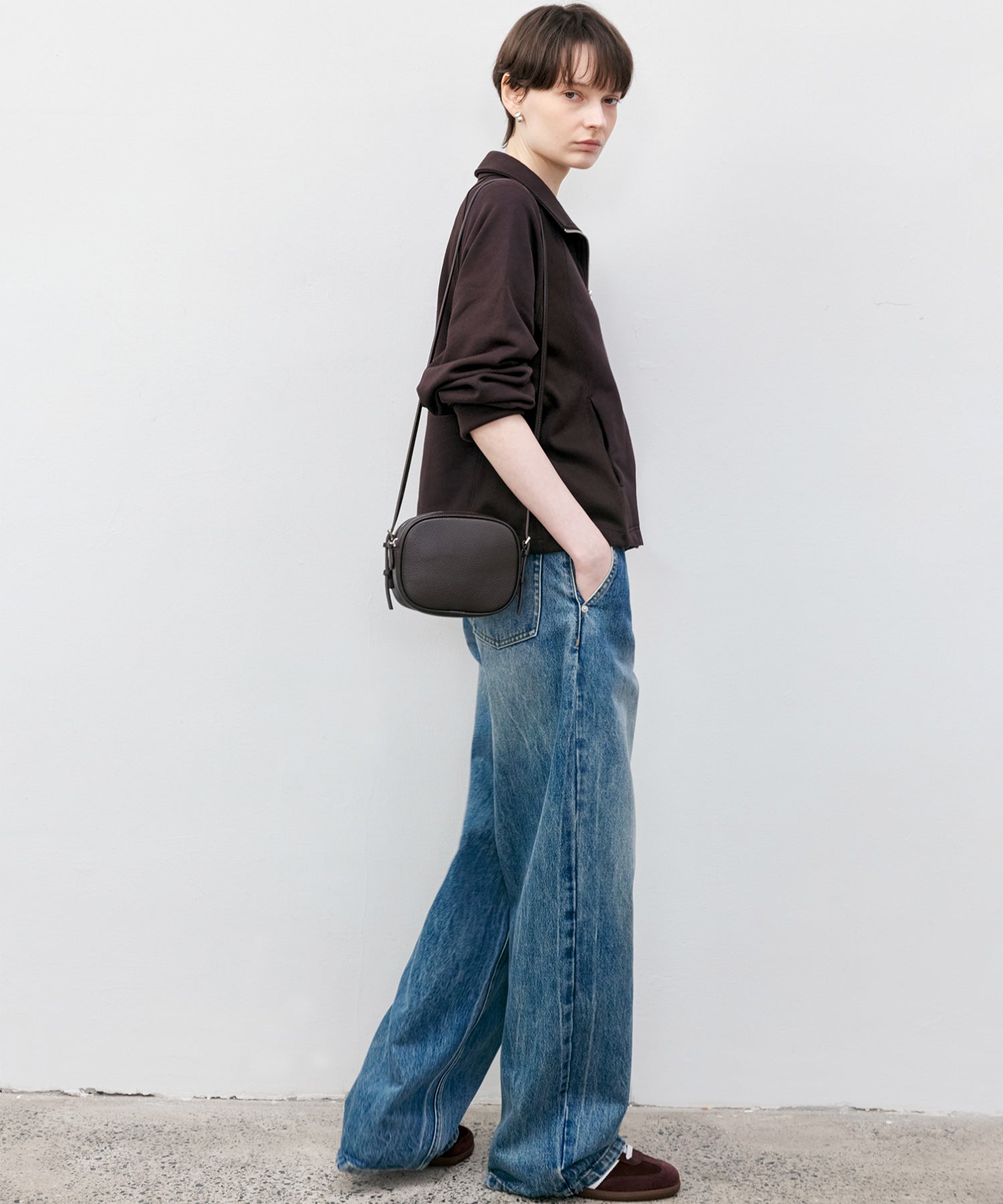 Half-Zip Over Size Pullover